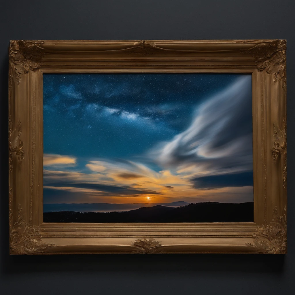 Coarse brushstrokes and wet paint,Fibonacci,the golden ratio,Melted wax,Visible brush strokes,oil on the canvas,Thick brushstrokes,insanely details,8K UHD,ultra-realistic realism,Van Gogh Starry Sky