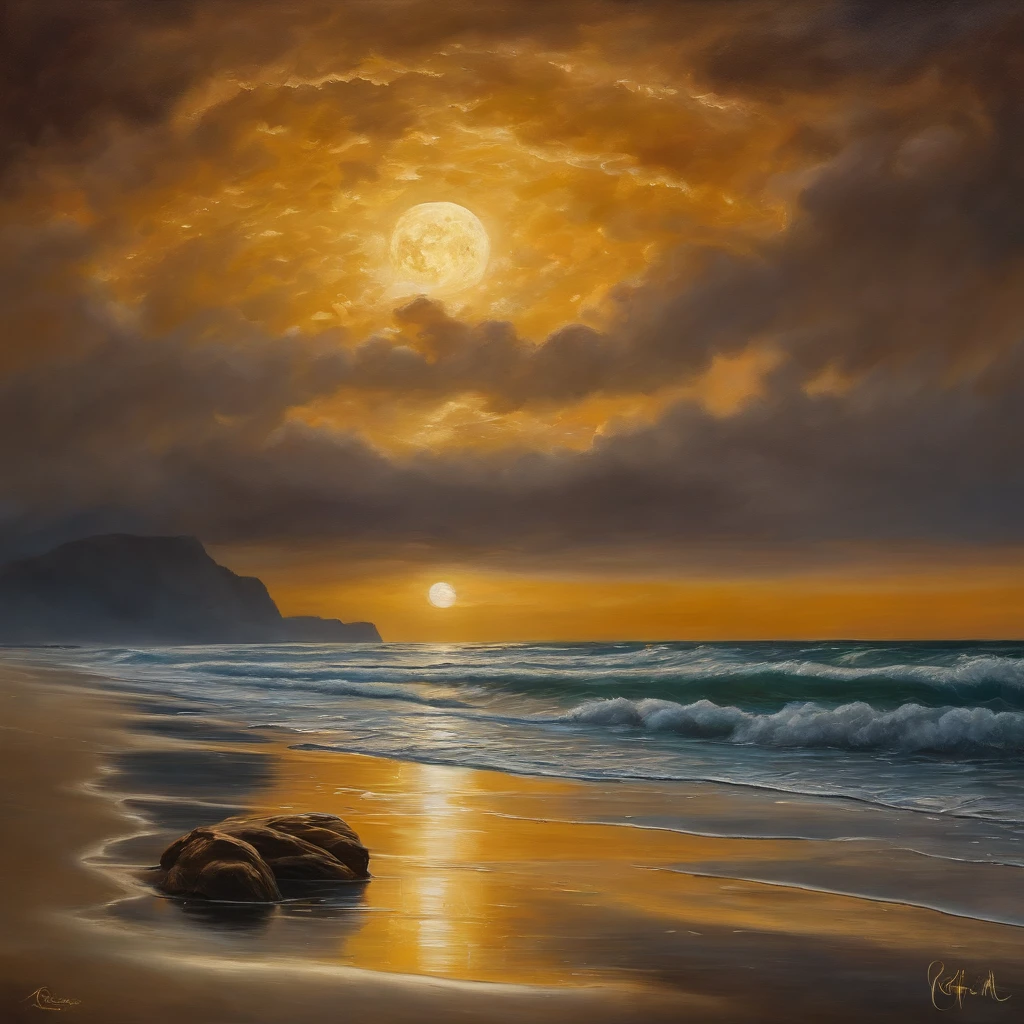 Coarse brushstrokes and wet paint,Fibonacci,the golden ratio,Melted wax,Visible brush strokes,oil on the canvas,Thick brushstrokes,insanely details,8K UHD,ultra-realistic realism,Van Gogh Starry Sky