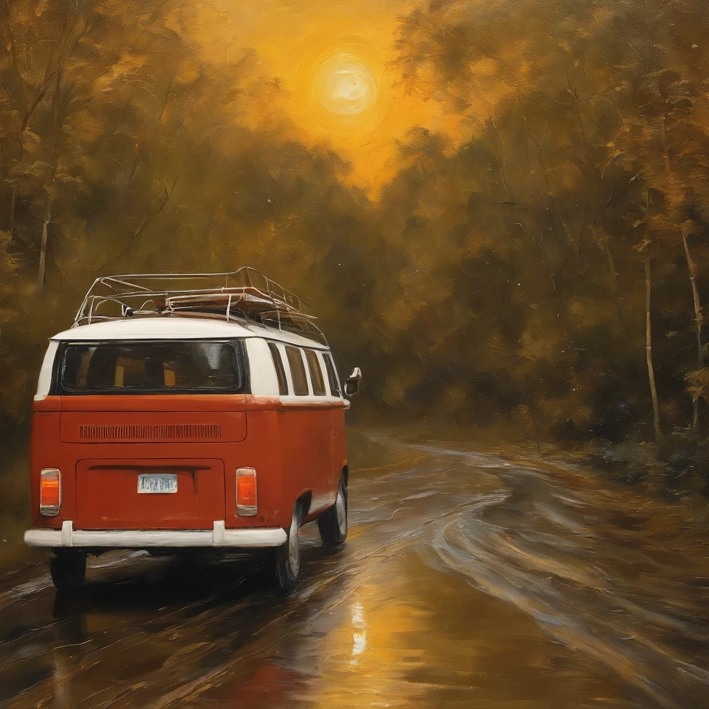 Coarse brushstrokes and wet paint,Fibonacci,the golden ratio,Melted wax,Visible brush strokes,oil on the canvas,Thick brushstrokes,insanely details,8K UHD,ultra-realistic realism,Van Gogh Starry Sky