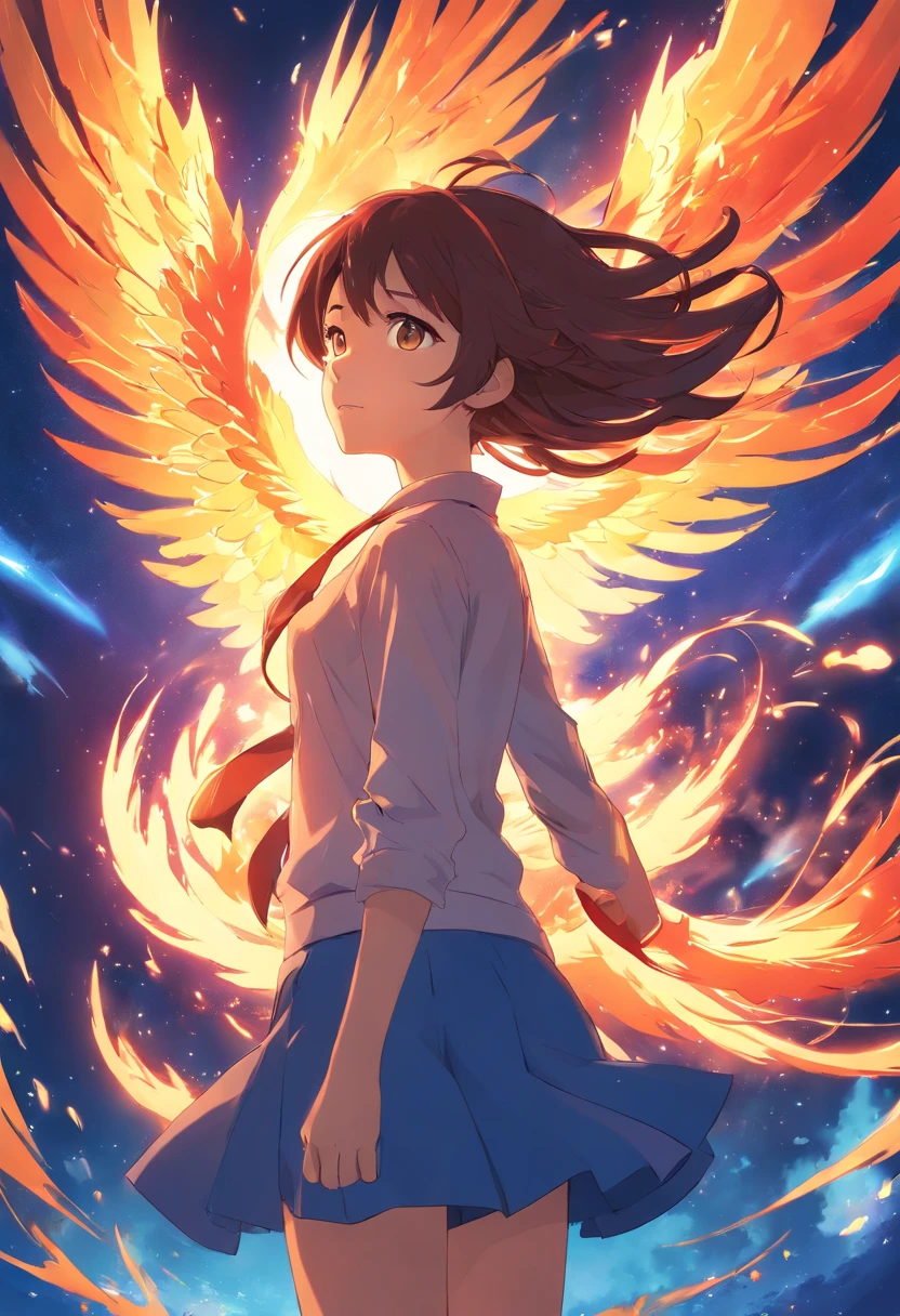 A PHOENIX REBORN, cabelos vermelhos, anime, rpg