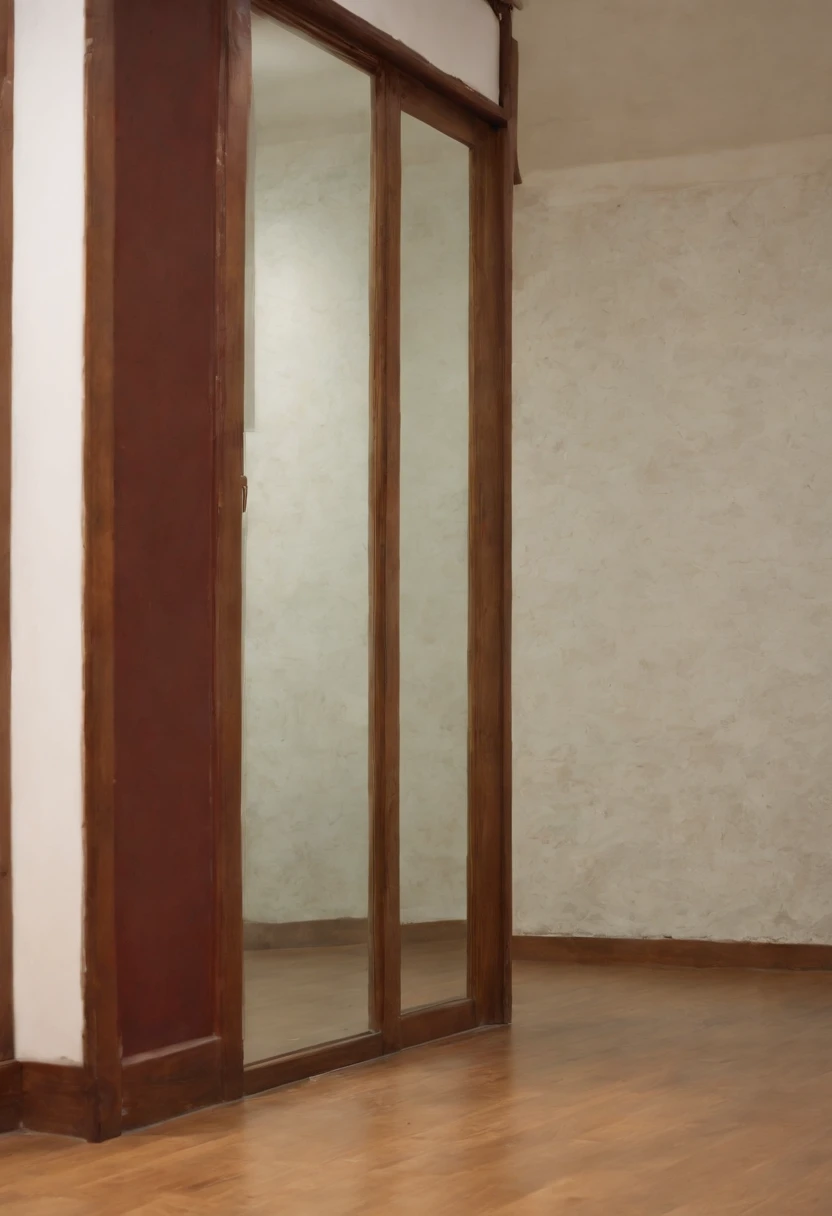 Emma Watson hotel hallway dark nude front door camera from behind