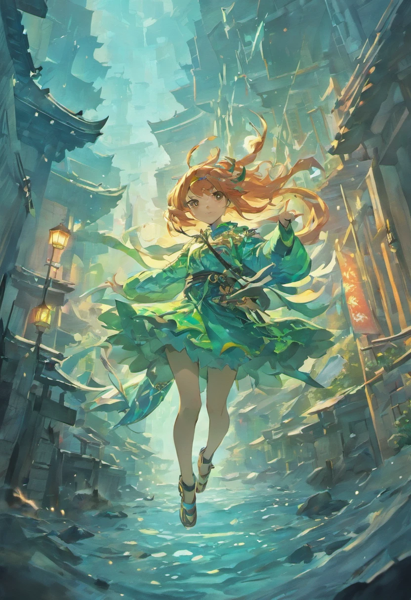 ,(ultraclear),(best qualtiy)The work of a CG artist depicts legends
Color ink style , Azuma Kiyohiko,illustration of a
Chinese fish, Flooding away the city, Upshot, Full
body, Shading, Flooding the Village, winged,
beautiful creature, unconquered nature,
shimmering scales, mystery, destruction, eery
gaze, wuguanzhong, The Classic of Mountains
and Seas, detailed CG, Game concept art, First
person view, upshot, Wide Angle lens, Extreme
Panorama, Extreme Low Angle View --ar 3:4
In the world of myths and legends, --AR 3:4 --V 5