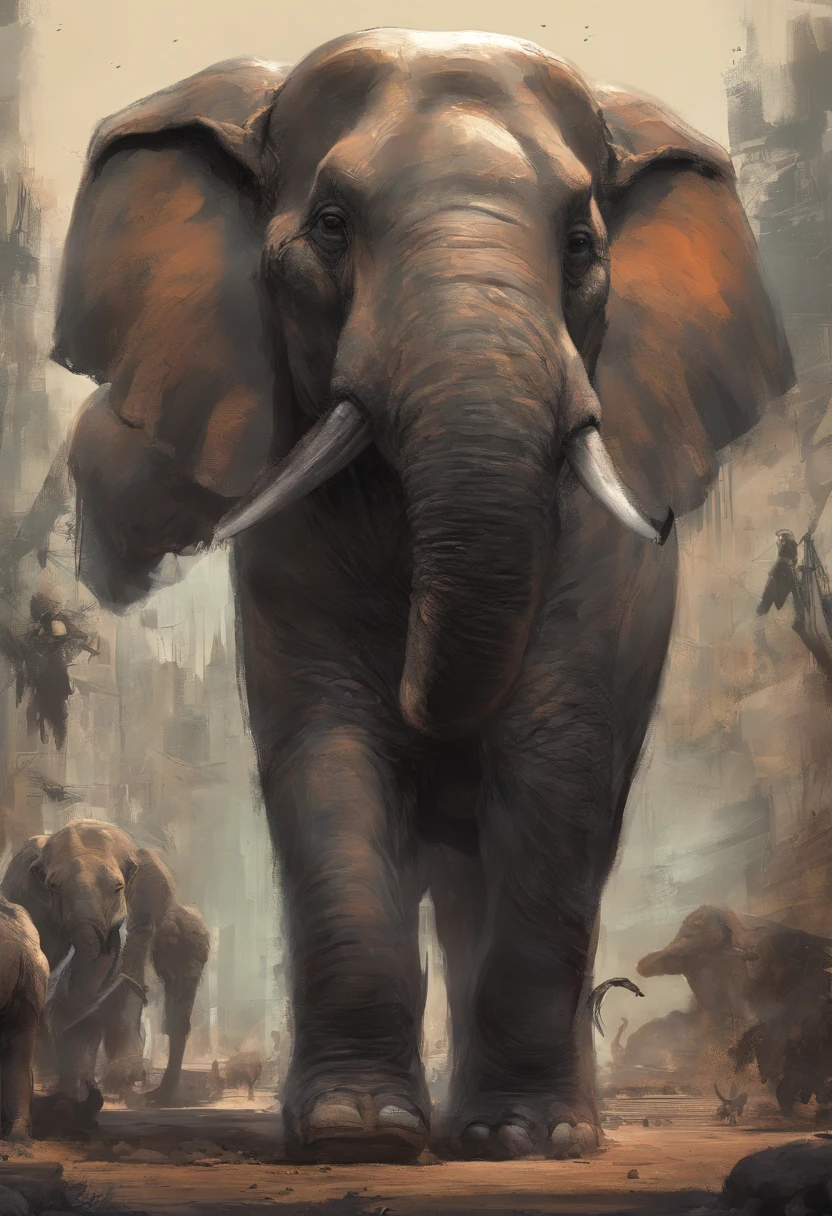 NSFW, ANTHROPHOMORPIC ELEPHANT, HUGE, MUSCULAR, HEAVY, STRONG, HUGE BALLS, HUGE ELEPHANT ????, HUGE ELEPHANT, ORGASM, CUM KAIJU