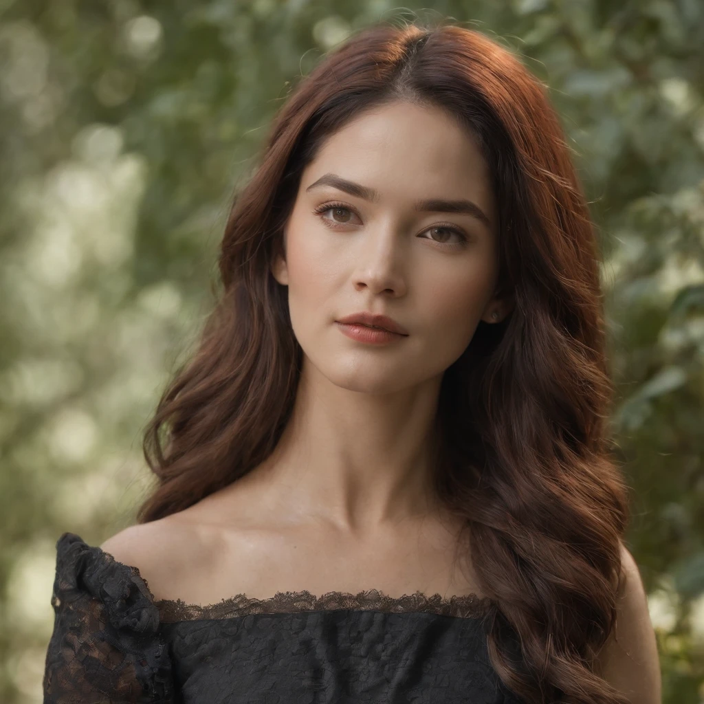 Rei com sua coroa, cabelo Ruivo, cabelo vermelho