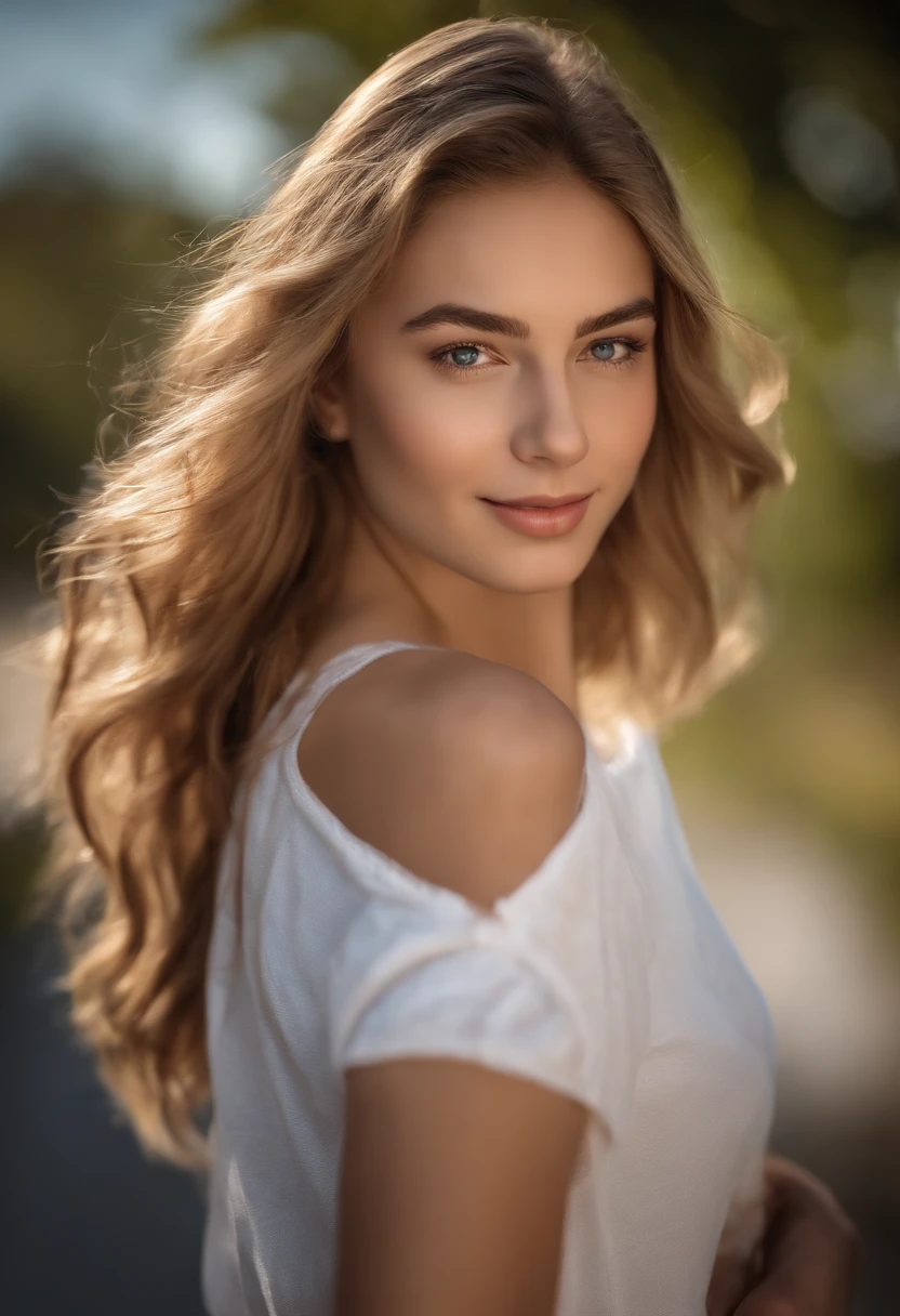 RAW photo in sequence, a photo of a 16-year-old teenager, ((selfie from the upper body of the body, happy)), full length, detailed photos, detailed fund plans, natural light, HDR, realistic photos, professional photos, professional photos, visual sexy, photorealista, Linda, natural skin, 8k UHD, high quality, filmic grain, Fujifilm XT3, blonde hair, blue eyes