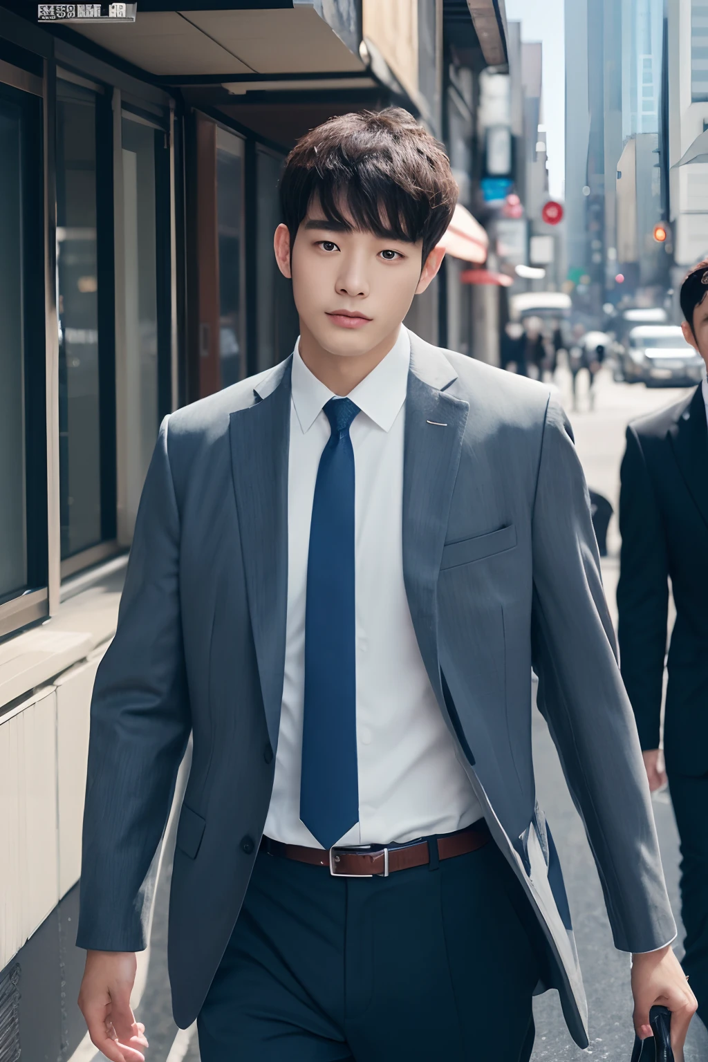(top-quality、8K、32K、masterpiece)Young men、salaryman