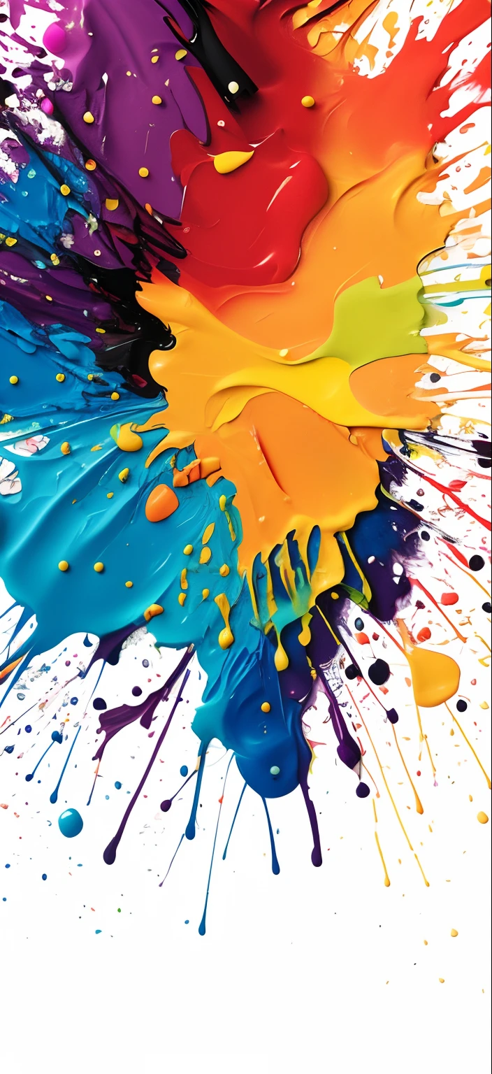 Colorful paint splashing on white background, Paint splashes to the center, paint splatter, paint spill, Splashes of bright paint, Paint splashes and splashes, Acrylic paint splash, Paint splashes, Splashes of paint, paint splatter, paint splatter, paint drops, splash paints, splash of color, splash of color