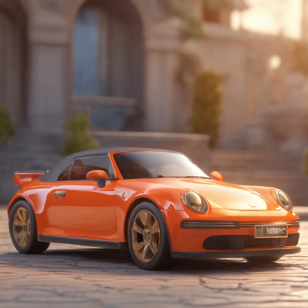 (best quality, 4k, 8k, highres, masterpiece:1.2), ultra-detailed, realistic, cute popular IP, vibrant eyes, short hair, intelligent angelic boy, little cowboy, clay figurine, model car, blind box toys, glossy and delicate, clean background, palace, splendid lighting, 3D rendering, top-notch quality