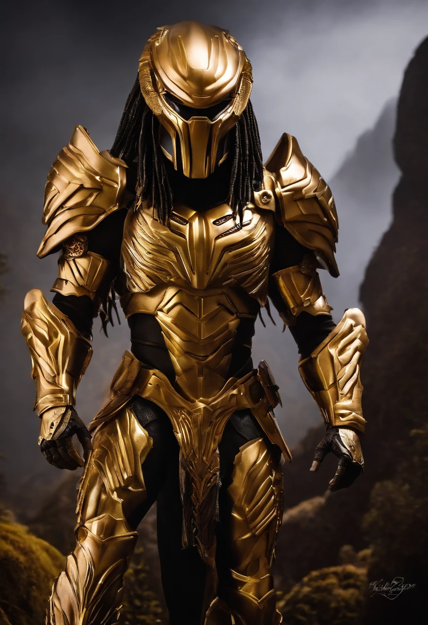 Predator,Golden armor