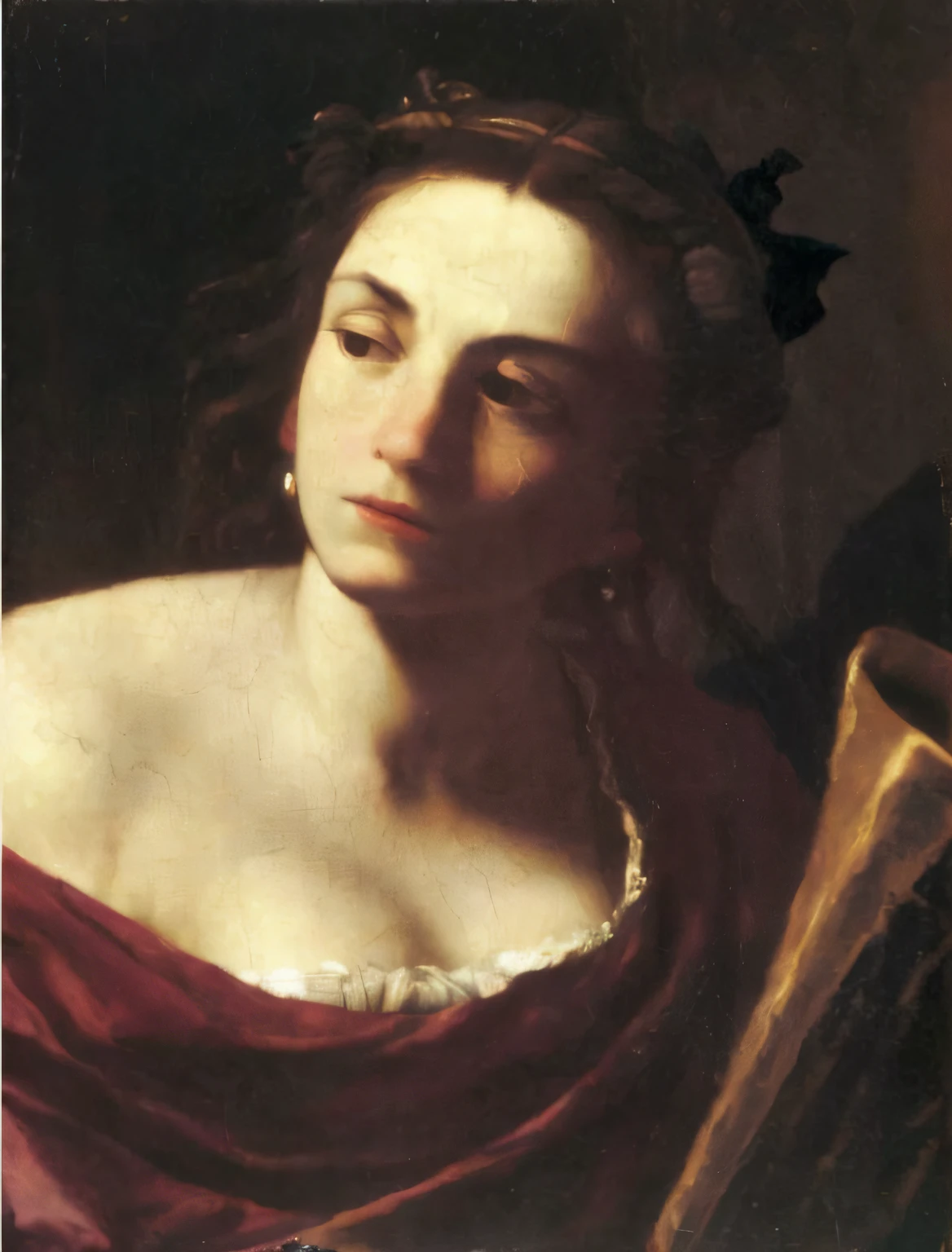 artemisia gentileschi can you render her face