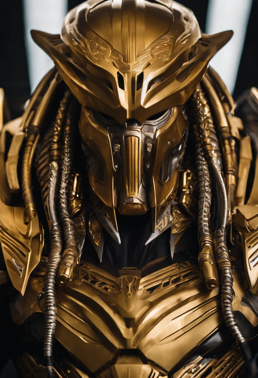 Predator，Gold high-tech armor