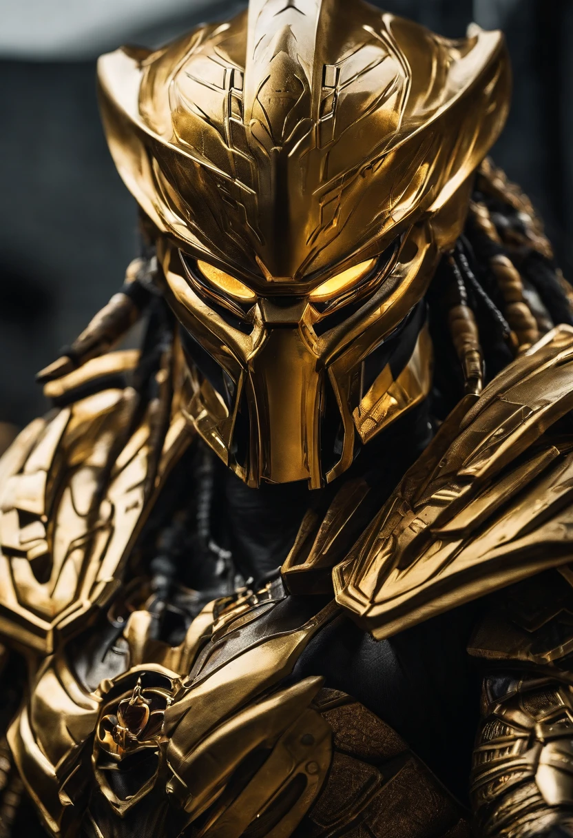Predator,Gold high-tech armor