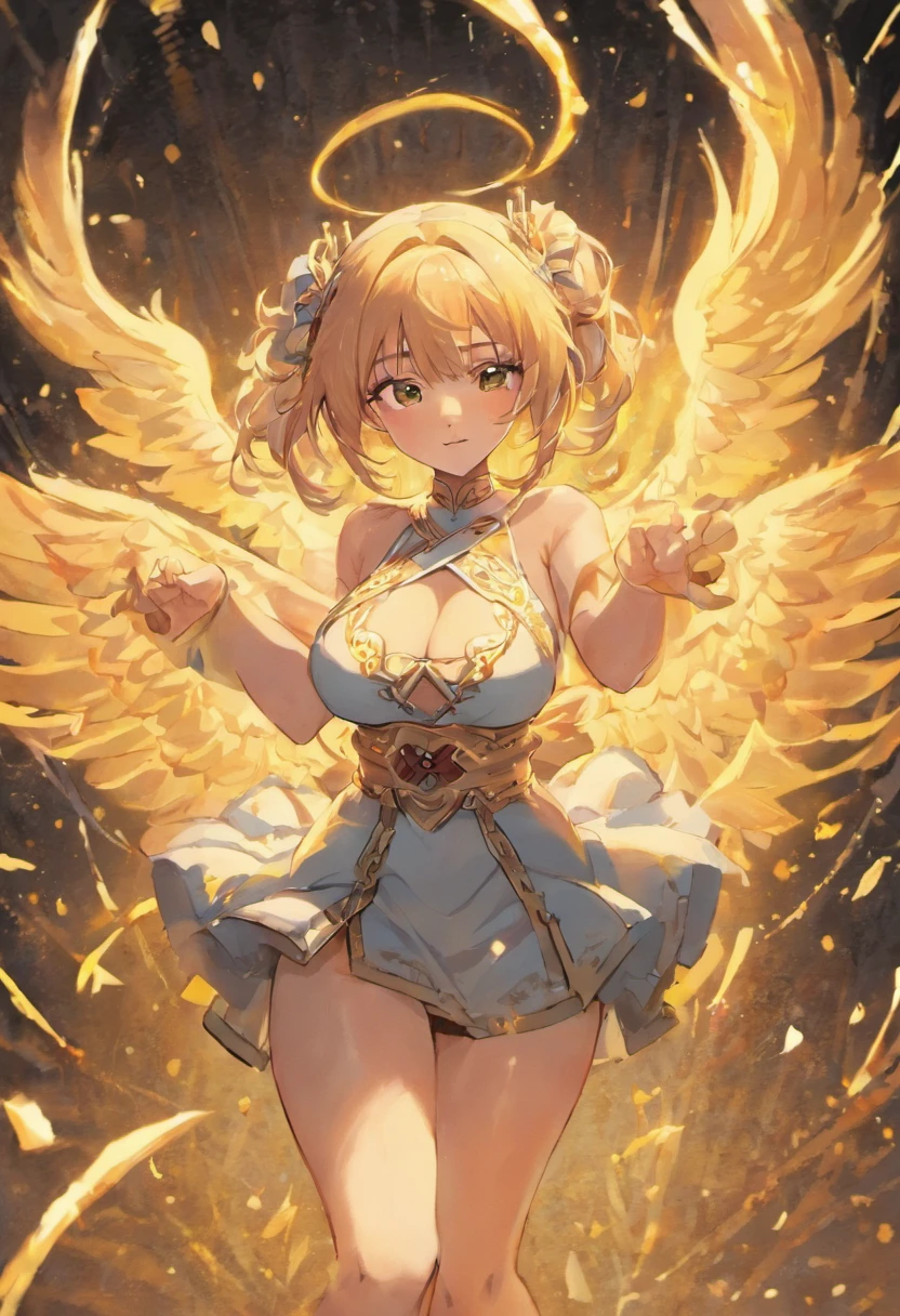 Chinese big breasts，Blessed God，Lu Shen，Shoujin，Joy God，Wealth，comic strip，adolable，Cutout-free person-drawings
