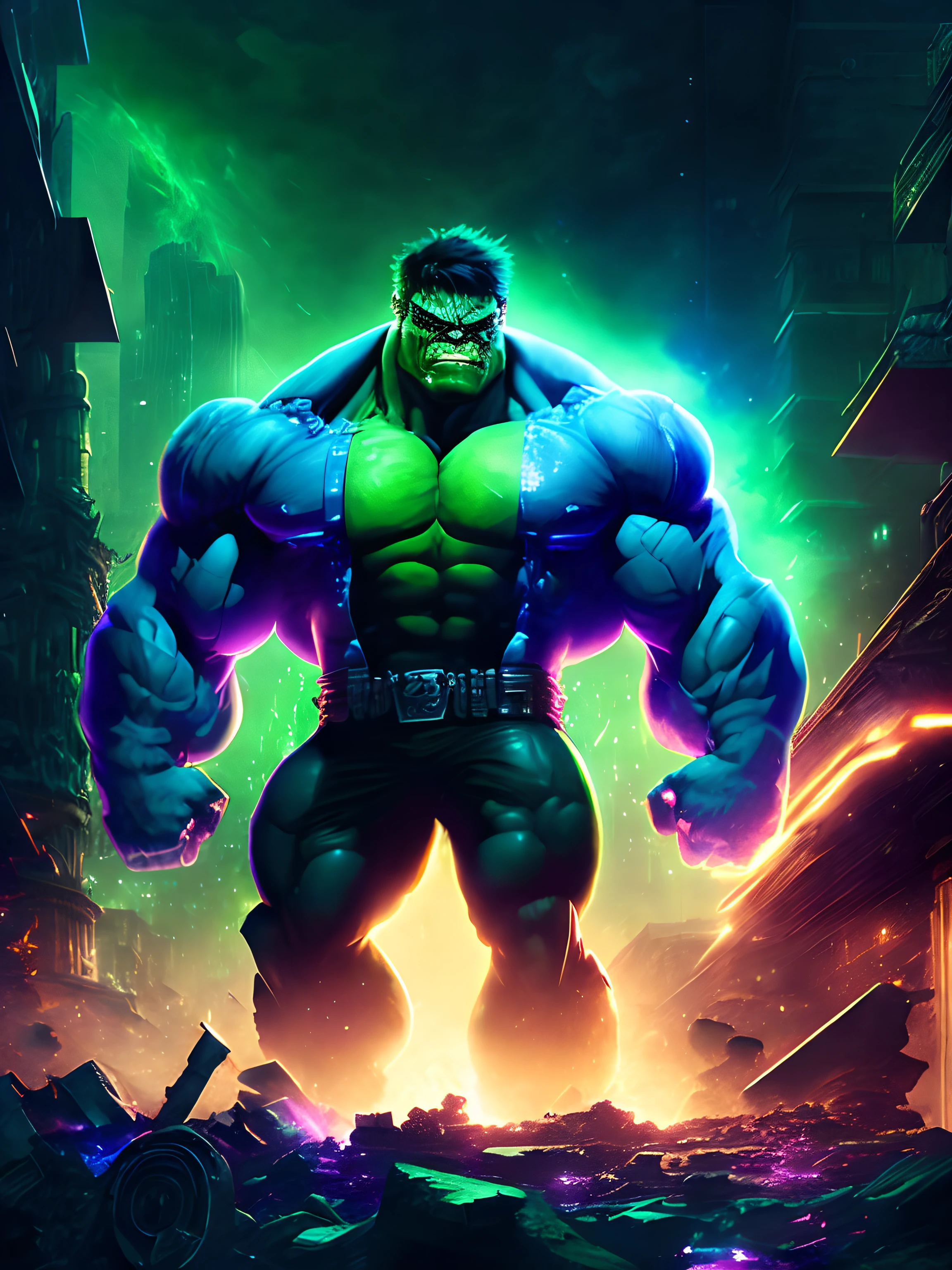 Muscle Orc,Wolf,Below is big