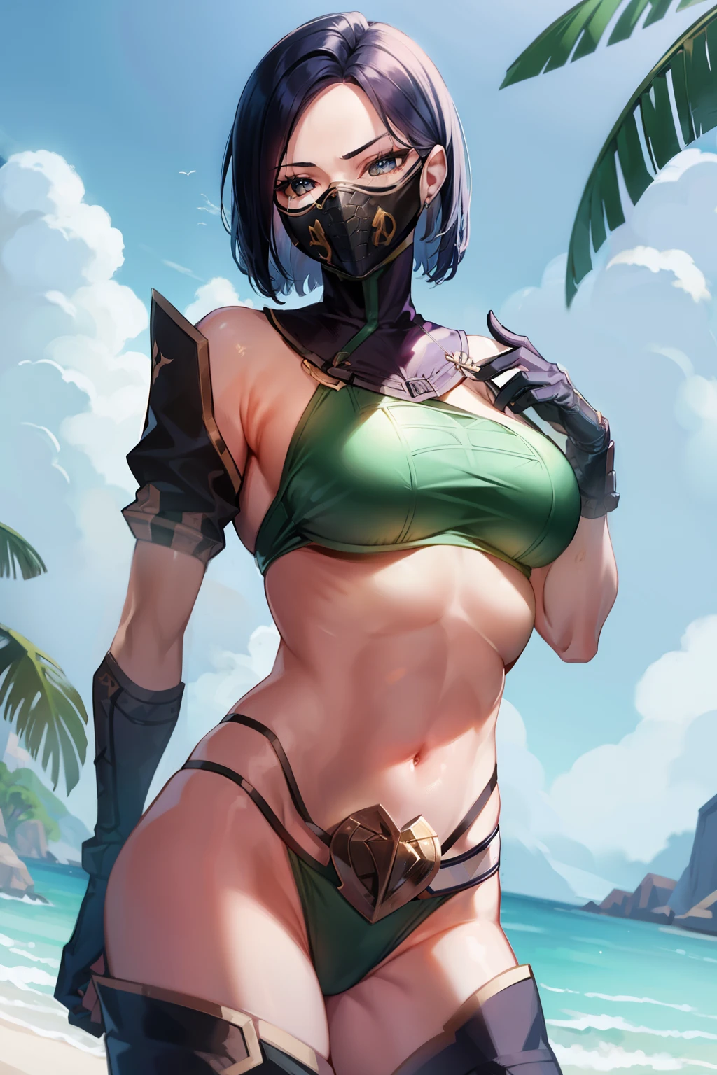 ((Brasier)) (sexy), cubrebocas, ((mascarilla)) bikini