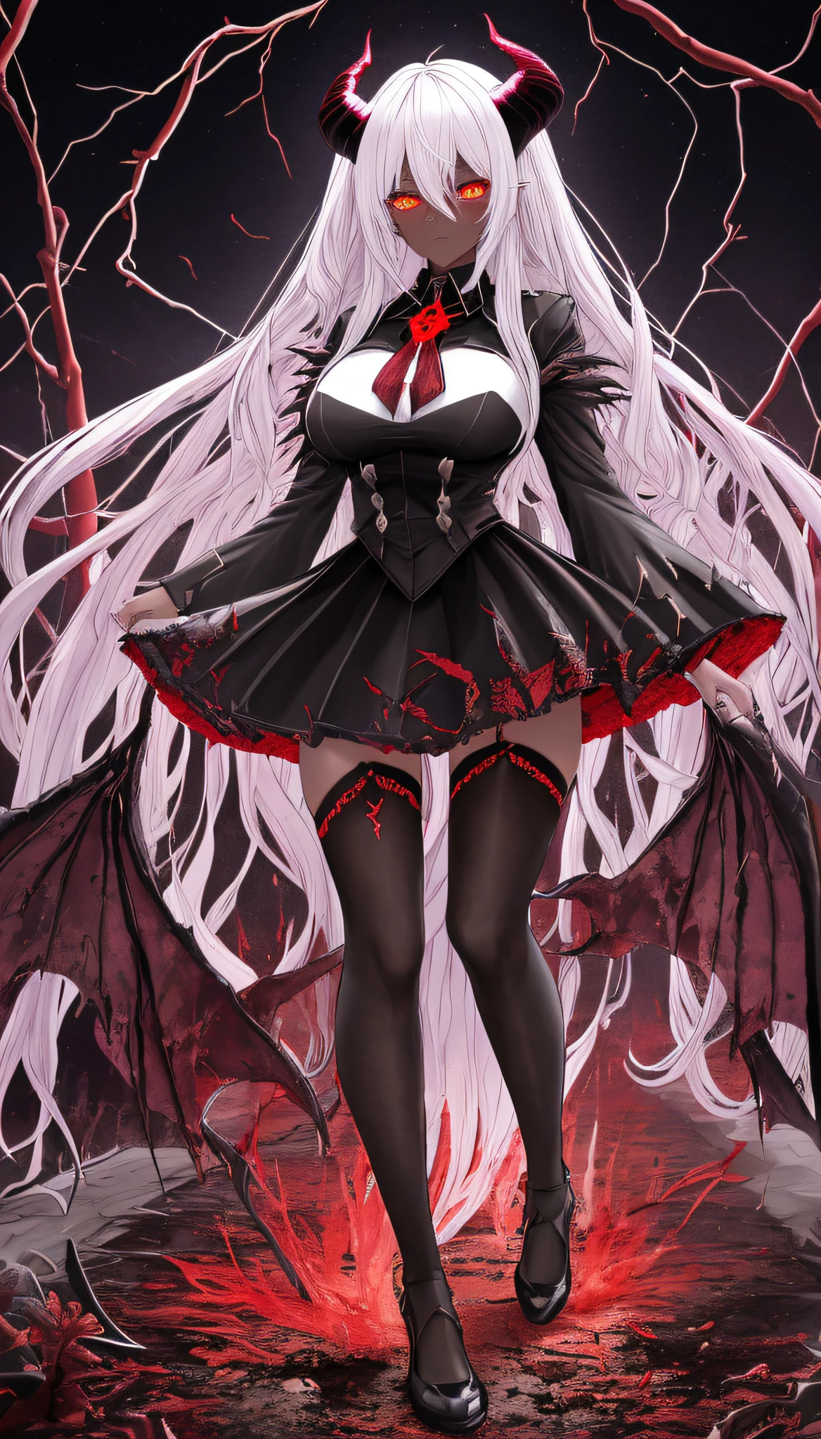 (dark skin), (demon horns), large breasts,
Immortal temptation takes over my mind
Condemned
Fallen weak on my knees, summon the strength
Of mayhem
I am the storm that is approaching
Provoking black clouds in isolation
I am reclaimer of my name
Born in flames, I have been blessed
My family crest is a demon of death
Forsakened, I am awakened
A phoenix's ash in dark divine
Descending misery
Destiny chasing time
Inherit the nightmare, surrounded by fate
Can't run away
Keep walking the line between the light
Led astray
Through vacant halls I won't surrend5r
The truth rev5aled in eyes of ember
We fight through fire and ice forever
Two souls once lost, and now they remember
I am the storm that is approaching
Provoking black clouds and isolation
I am reclaimer of my name
Born in flames, I have been blessed
My family crest is a demon of death
Forsakened, I am awakened
A phoenix's ash in dark divine
Descending misery
Destiny chasing time
Disappear into the night
Lost shadows left behind
Obsession's pulling me
Fading, I've come to take what's mine
Lurking in the shadows under veil of night
Constellations of blood pirouette
Dancing through the graves of those who stand at my feet
Dreams of the black throne I keep on repeat
A derelict of darkness, summoned from the ashes
The puppetmaster congregates all the masses
Pulling strings, twisting minds as blades hit
You want this power? Then come try and take it
Beyond the tree
Fire burns
Secret love
Bloodline yearns
Dark minds embrace
Crimson joy
Does your dim heart
Heal or destroy?
Bury the light deep within
Cast aside, there's no coming home
We're burning chaos in the wind
Drifting in the ocean all alone