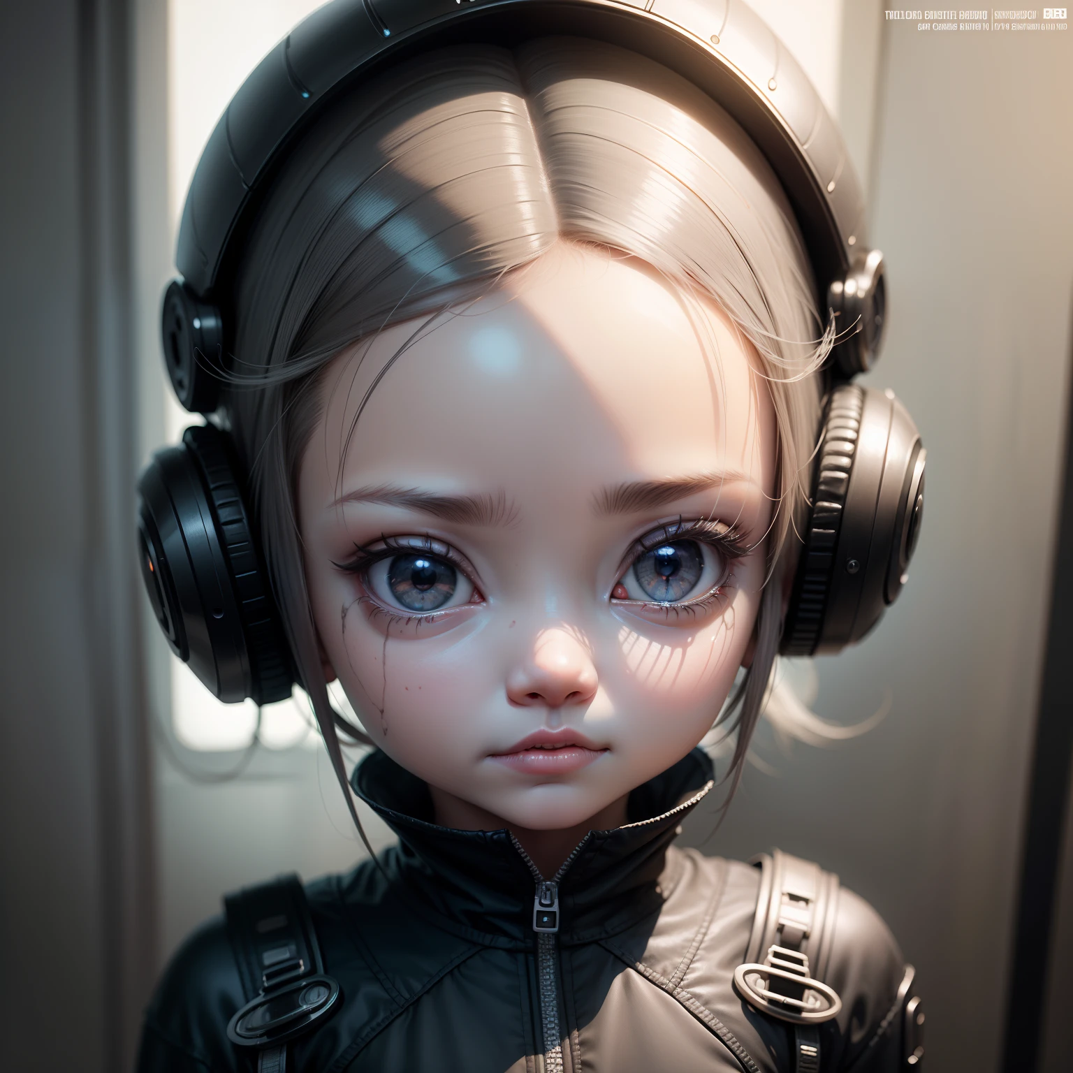 Cute Baby Chibi Anime、Realistic Aliens, Ultra Detailed Aliens, portrait of a humanoid alien, Alien Art, Art Alien, Portrait of a gray alien, Alien Look, Gray aliens, Surreal sci-fi reality, Evil Aliens, Scary person