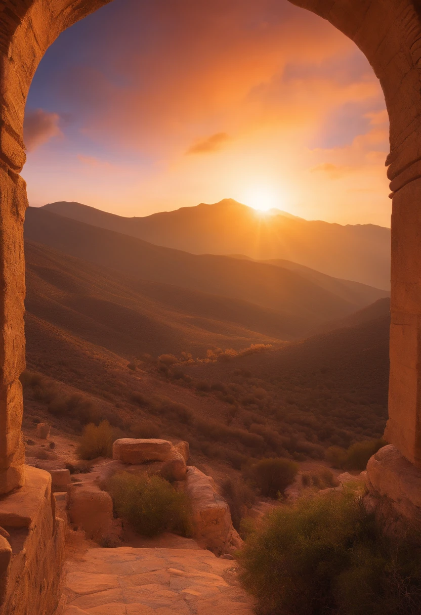 Mardamba in the Paladin at sunset