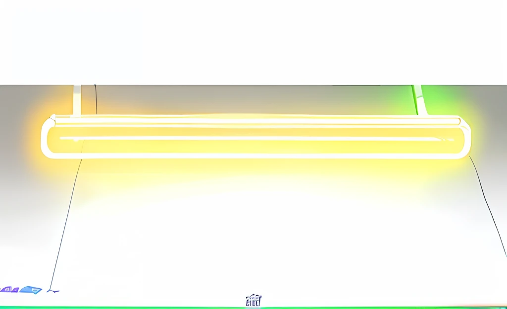 Create sound game note images in a glowing atmosphere of neon lights。Note、Arrange along bars and lines、It should shine in bright neon colors。Complete your design with rhythm and musical energy。