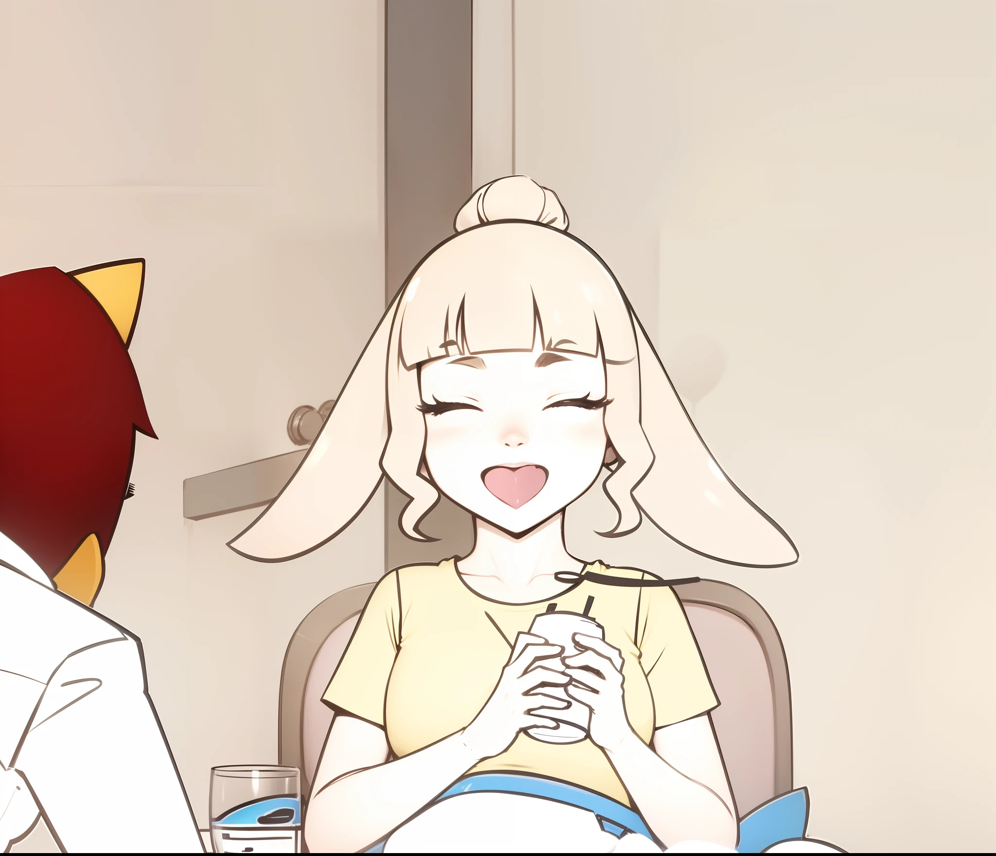 edgBunny,love heart
