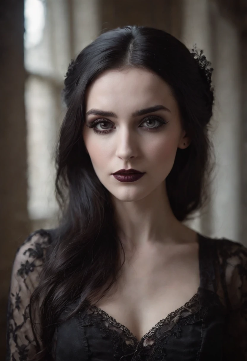 sexy gothic girl