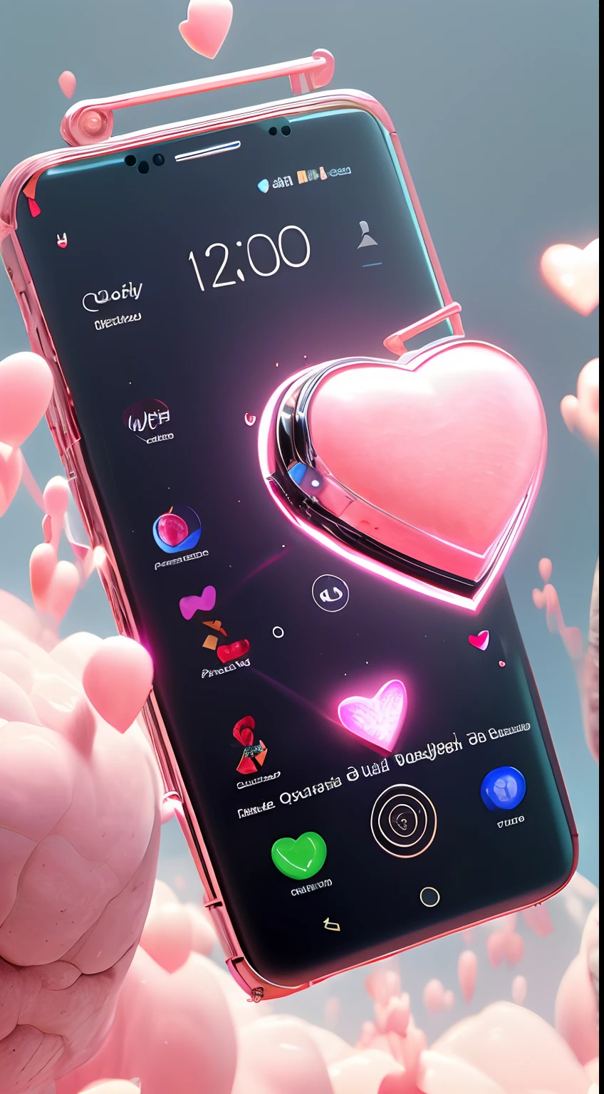 (masterpiece:1.2, best quality:1.2, high quality, highres:1.1), detailed, extremely detailed, 4K, perfect lighting, cupidtech, scifi, (smartphone:1.331), no humans