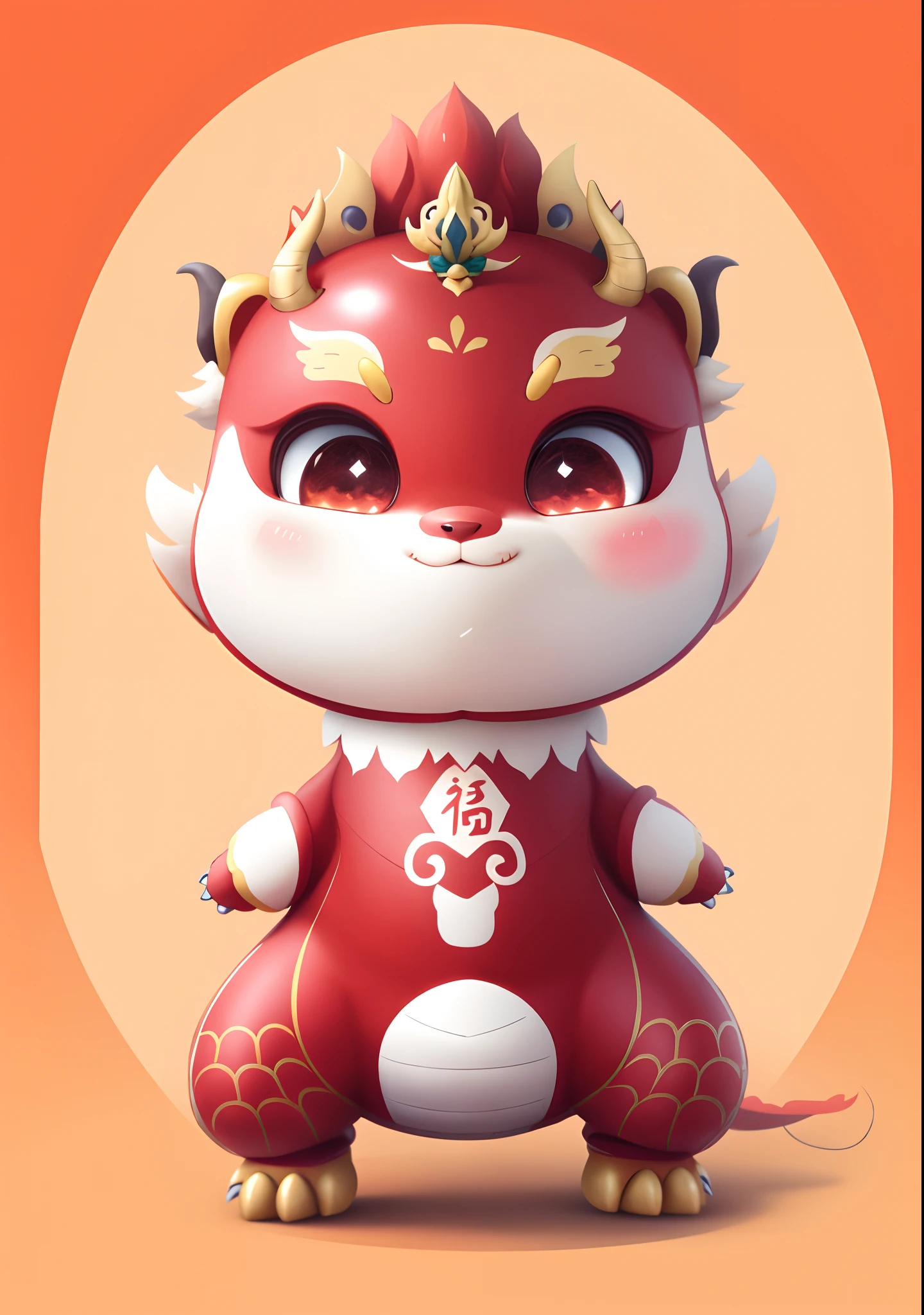 Image IP combining the national chao dragon and bronze, cute little dragon, as an anthropomorphic dragon, inspired by Park Hua, drak, Furry Chinese dragon, anthropomorphic dragon, dragon-shaped human, inspired by Gong Xian, inspired by Li Mei-shu, advanced digital chibi art, but as an anthropomorphic dragon,OC renderer,8K high-definition,high definition detail