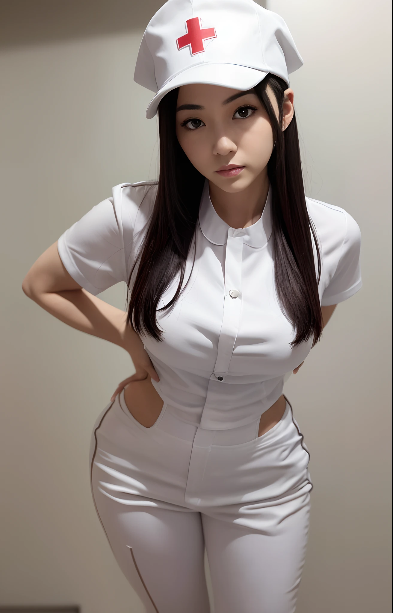 White clothes girl