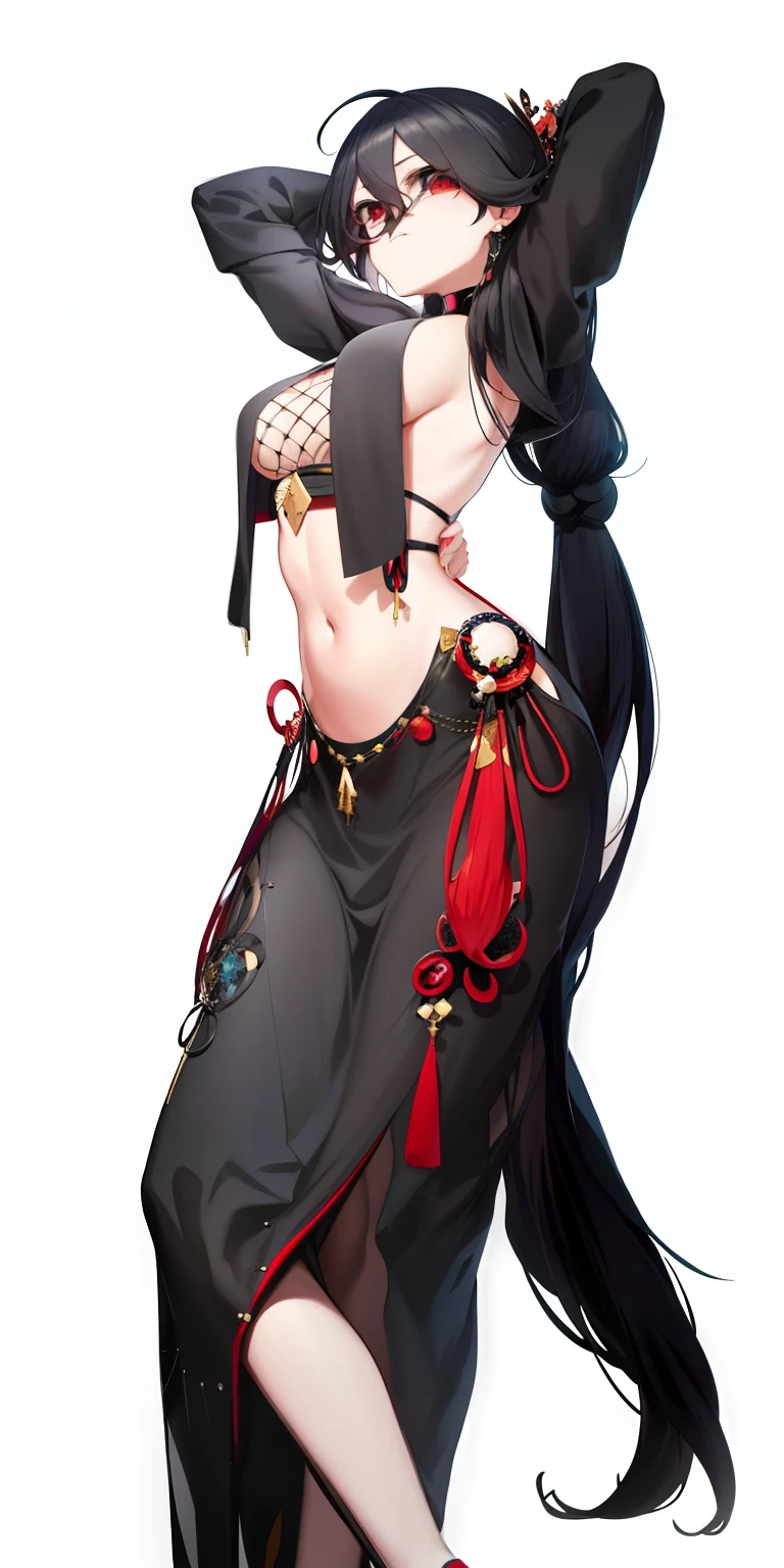 Anime - Style drawing of a woman in a black dress and a black hat, author：Hosomura Kane, author：Shitao, beautiful full-body concept art, zerochan art, Onmyoji detailed art, author：Shen Zhou, made with anime painter studio, Kushatt Krenz Key Art Women, onmyoji, cushart krentz, zerochan