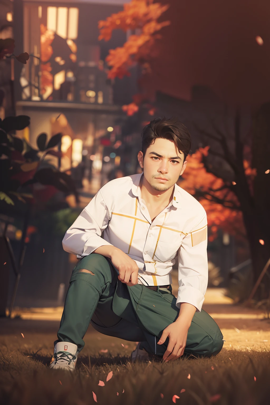 Change background 3D realistic