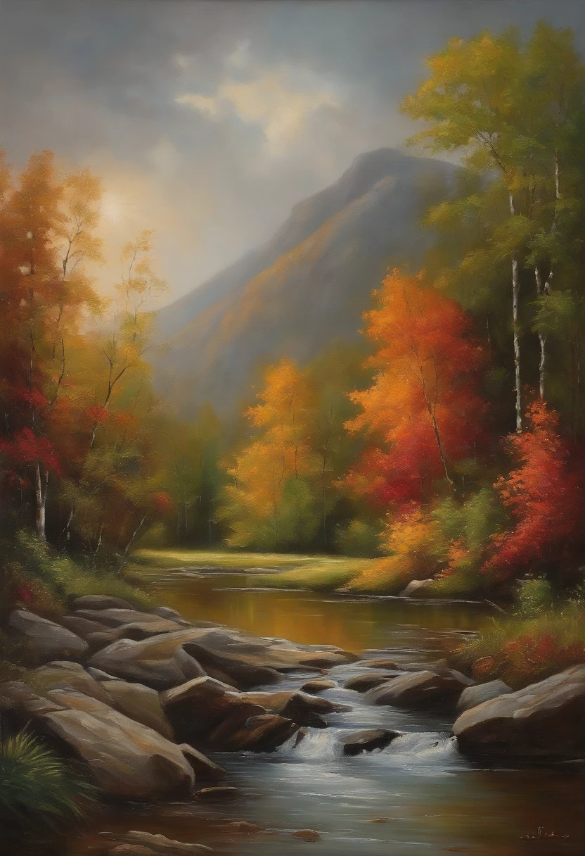 oil painted