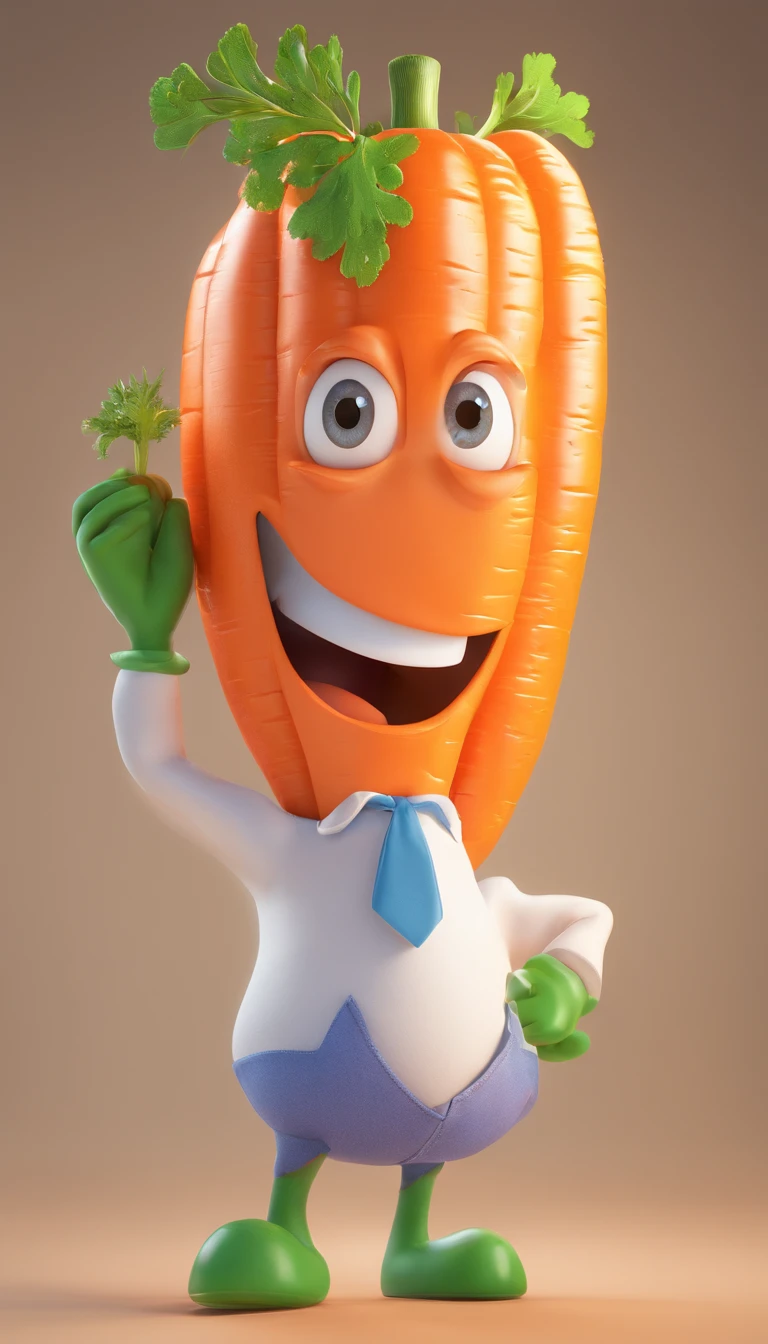 poster, SUPER CARROT CHARACTER