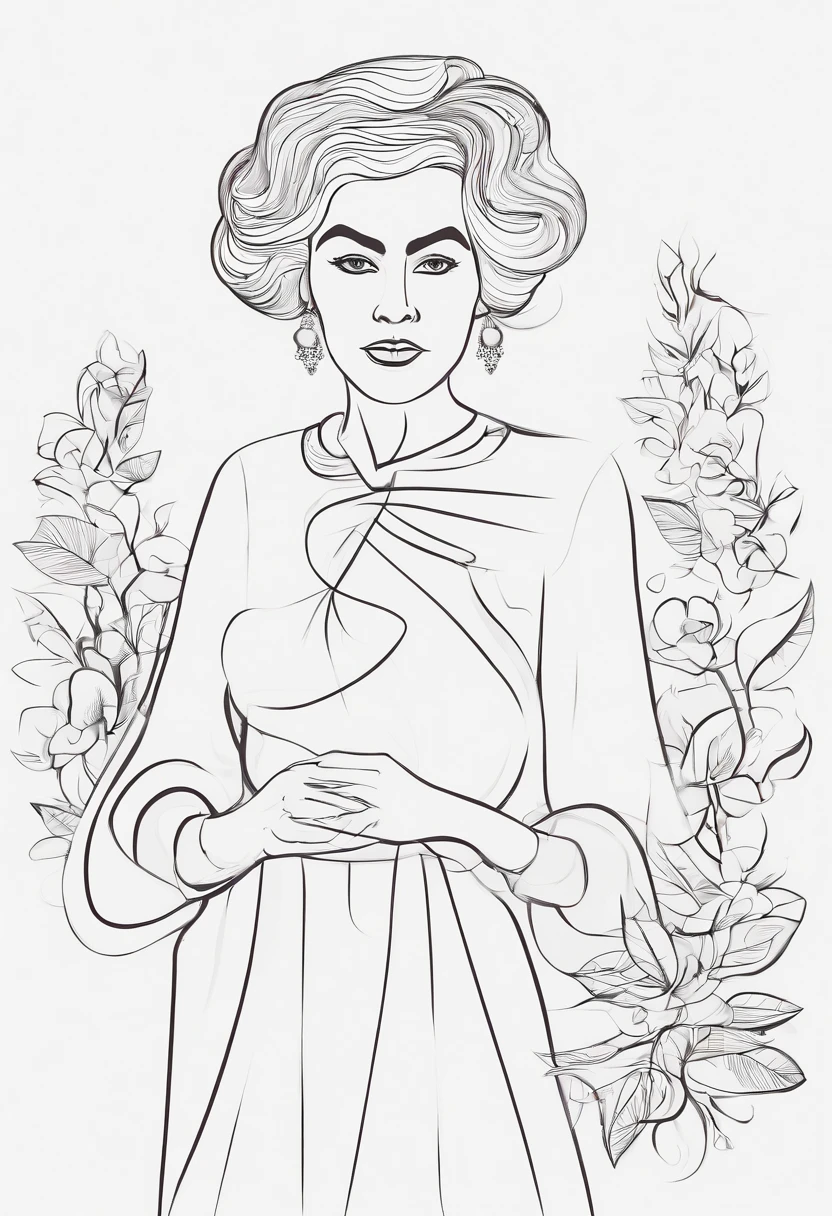 Grandmother,kind,Frontal photo,Simple dress-up