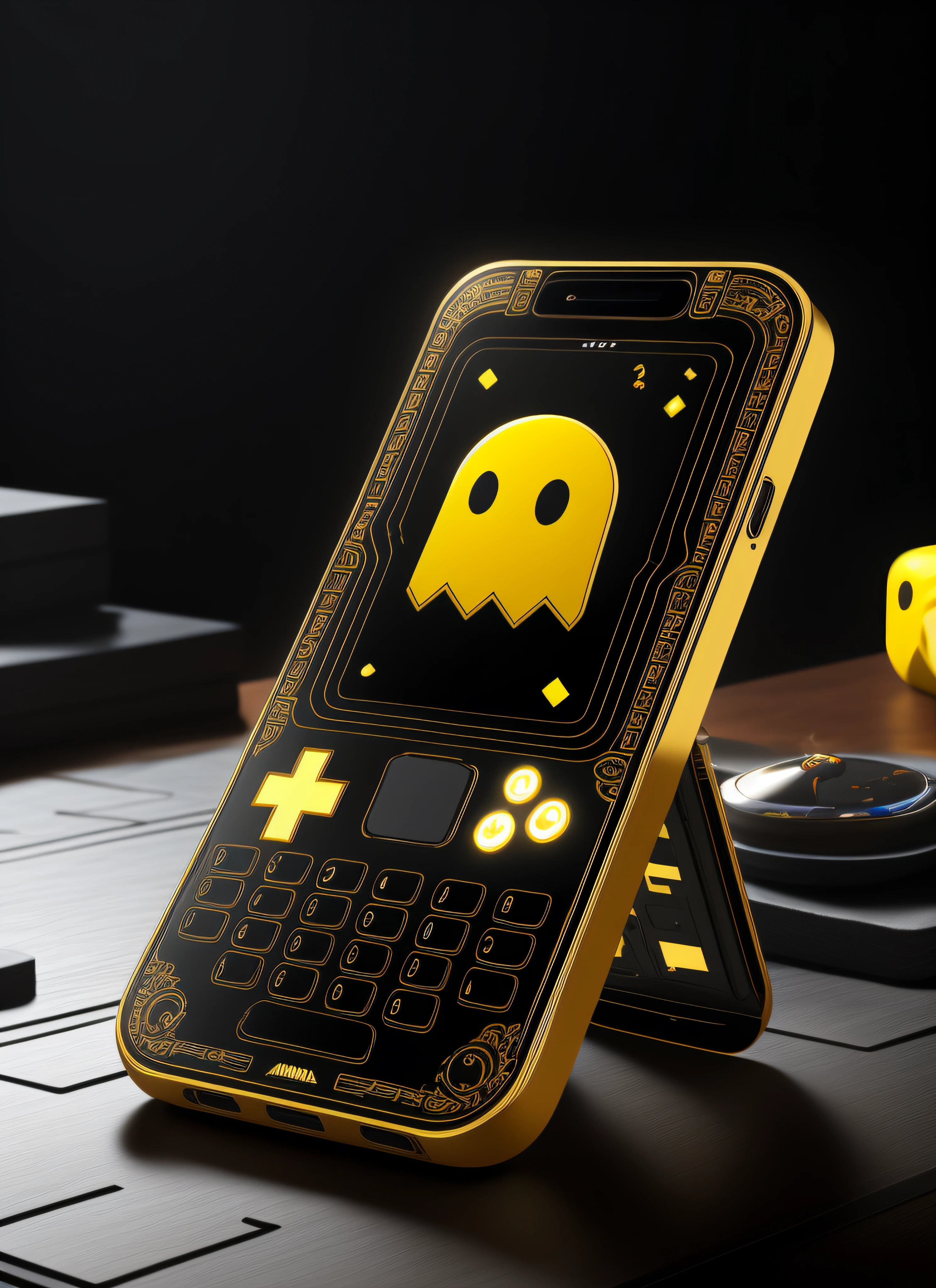 Pacmans 3d smartphone