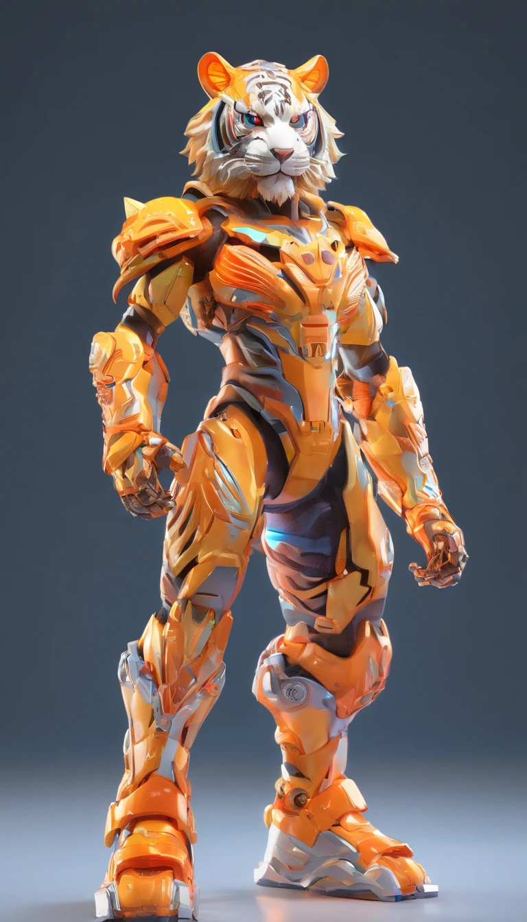 Chinese Tiger, (blind box toy style:1.2), (Full body shot) , 1 transparent girl,Behind him is a transparent Chinese dragon, Transparent Mecha, Exquisite helmet:1.2, Luminescent goggles:1.2, Cyberpunk, Dreamy glow, bright neon lights, clean, White background, ( Global Illumination, Ray traching, nffsw, Unreal Render,Reasonable design, high detal, masutepiece, Best Quality, hyper HD, Cinematic lighting)