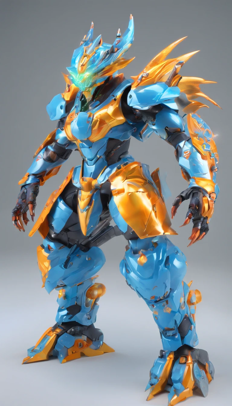 Chinese Azure Dragon, (blind box toy style:1.2), (Full body shot) , 1 transparent girl,Behind him is a transparent Chinese dragon, Transparent Mecha, Exquisite helmet:1.2, Luminescent goggles:1.2, Cyberpunk, Dreamy glow, bright neon lights, clean, White background, ( Global Illumination, Ray traching, nffsw, Unreal Render,Reasonable design, high detal, masutepiece, Best Quality, hyper HD, Cinematic lighting)