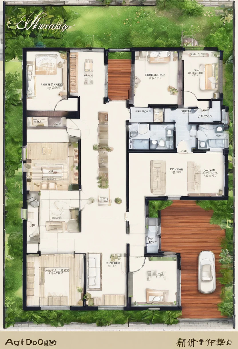 Shophouse floor plan size is 11m long and 7m wide, 1 staircase on the left, 2 doors front and back, 1 door on the side, plan drawing, layout, floor plan view, 2 d overhead view, overhead ground floor, floorplan, layout design, residential design, above view, very accurate and detailed, apartment design, flat 2 d, full device, RAW photo, Masterpiece, high quality, best quality, authentic, super detail