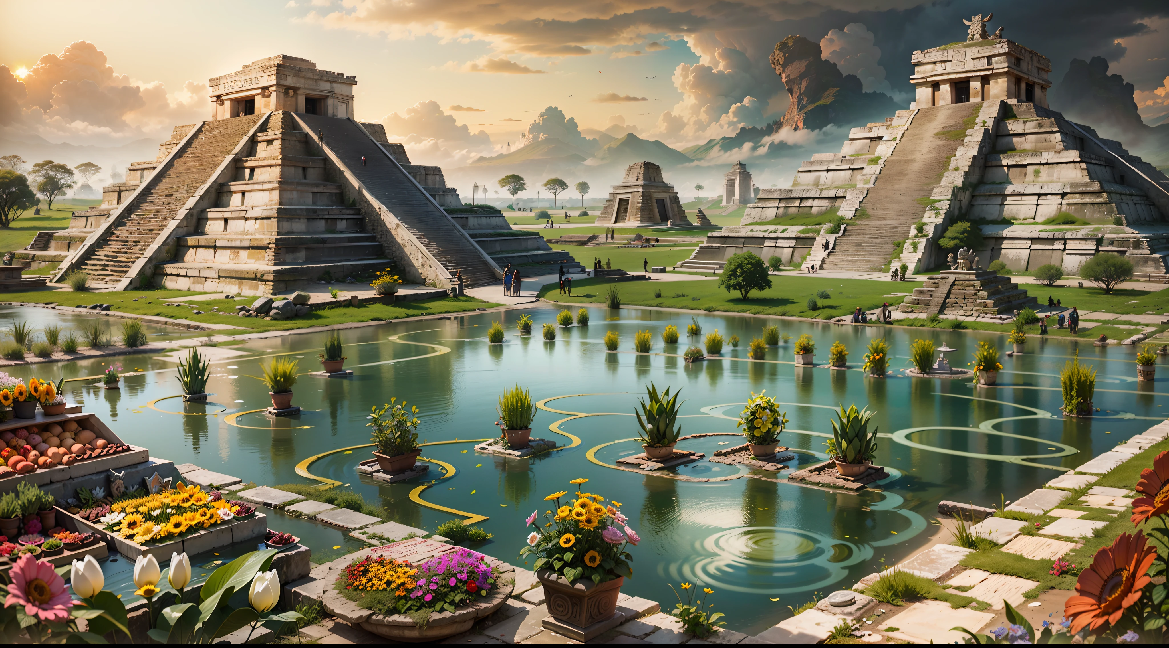 Tenochtitlán.sacrifices, temples, the witcher, lavoura, cosmogonies, god of the sun, Mayan civilization, Human sacrifice, Jade, Escultura, MarketaB, trade, Military power, Slaves, Flower hub, Lake Bastran, polis