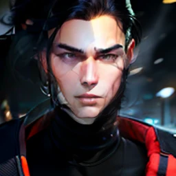 A stunning intricate full color extreme close up portrait of Antonio Rubino, wearing a black turtleneck, epic character composition, by ilya kuvshinov, alessio albi, nina masic, sharp focus, natural lighting, rim light, subsurface scattering, f2, 35mm, film grain, bokeh