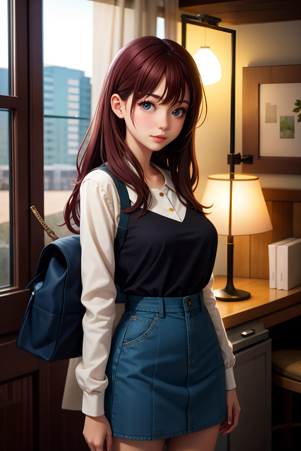 a girl