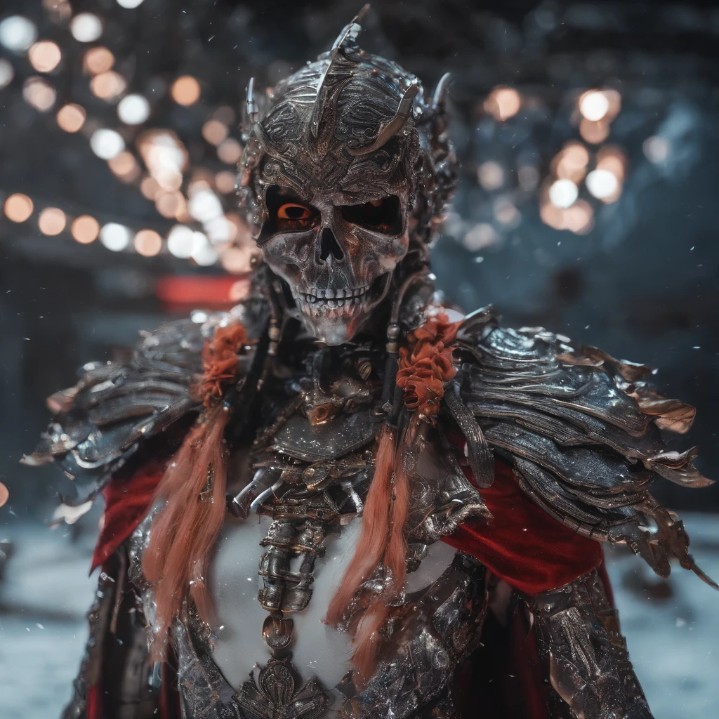 Castlevania Shadow Lord Orange Girl Very detailed Ultra-realistic face Ultra-detailed action shots Masterpiece Wide angle environment Movie scene Movie scene Lord Dracula leads an army to arm demons in battle Surreal War,Bright orange gold flowing short hair 32K(tmasterpiece,k hd,hyper HD,32K)boxing gloves,Silver Skull Abandoned Area of the Pond,Indigo Skull King ,Hold the steering wheel in your hand (The skeleton is realistic:1.4),,Silver skull flower ornaments,Petals flutter,Colored ball head,Hold your head high,Be proud,The nostrils look at people, A high resolution, the detail, RAW photogr, Sharp Re, Nikon D850 Film Stock Photo by Jefferies Lee 4 Kodak Portra 400 Camera F1.6 shots, Rich colors, ultra-realistic vivid textures, Dramatic lighting, Unreal Engine Art Station Trend, cinestir 800,Hold your head high,Be proud,The nostrils look at people,Tsundere,Petals flutter,Petals flutter,Sprinkle with gold dust,Fluttering,Impeccable,( reasonable design, Clear lines, High sharpness,Best quality, Very detailed skeleton, The skeleton of a masterpiece, offcial art, movie light effect, Boxer 32K(tmasterpiece,k hd,hyper HD,32K)short detailed hair,Martian ,Red Flame Maiden ,Copper protector (realisticlying:1.4),Python pattern robe,Bright orange tiara,Snowflakes fluttering,The background is pure,Hold your head high,Be proud,The nostrils look at people, A high resolution, the detail, RAW photogr, Sharp Re, Nikon D850 Film Stock Photo by Jefferies Lee 4 Kodak Portra 400 Camera F1.6 shots, Rich colors, ultra-realistic vivid textures, Dramatic lighting, Unreal Engine Art Station Trend, cinestir 800,Wear boxing gloves