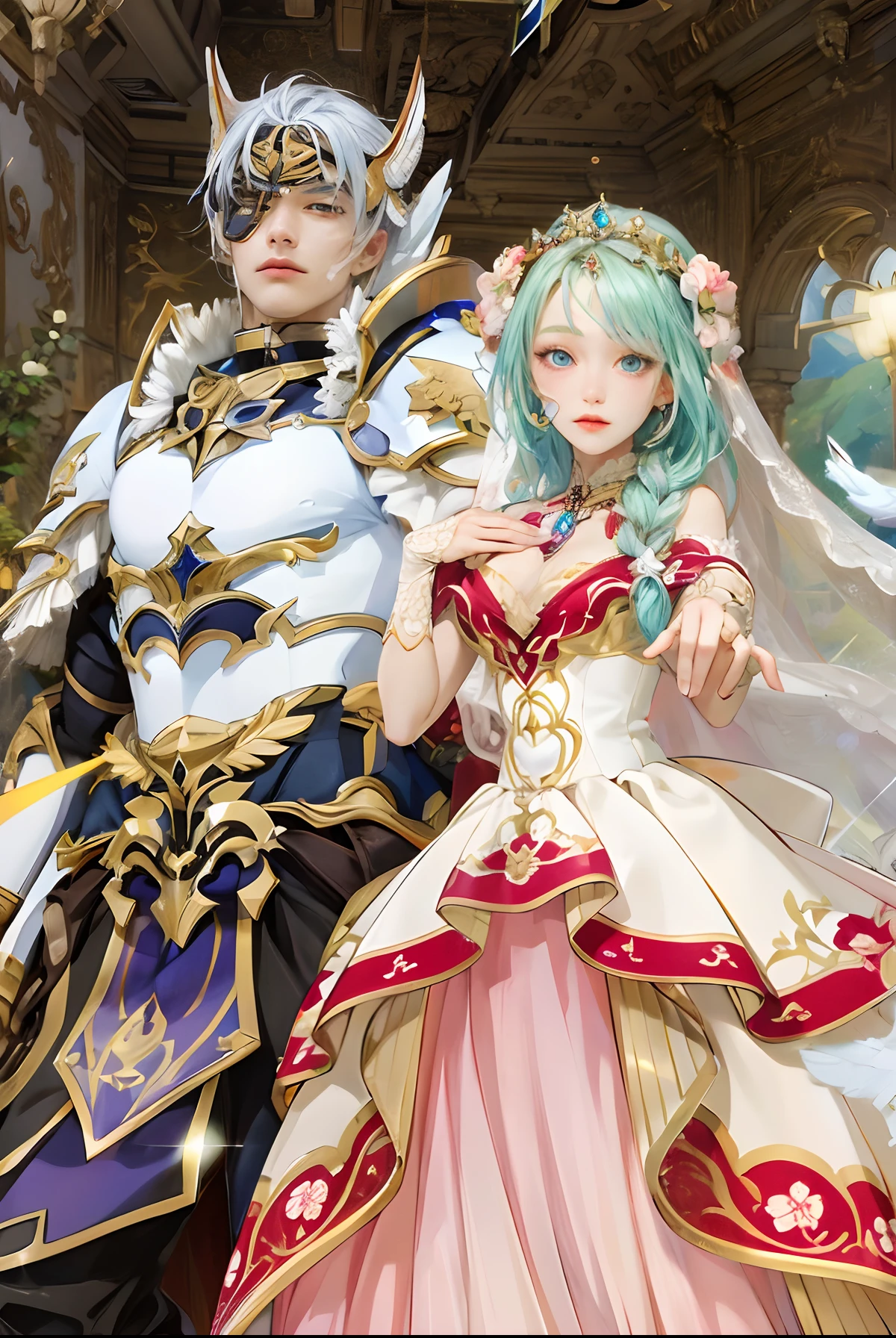 (absurdres, highres, ultra detailed, HDR), masterpiece, best quality, anime eyes, detailed interior, detailed character