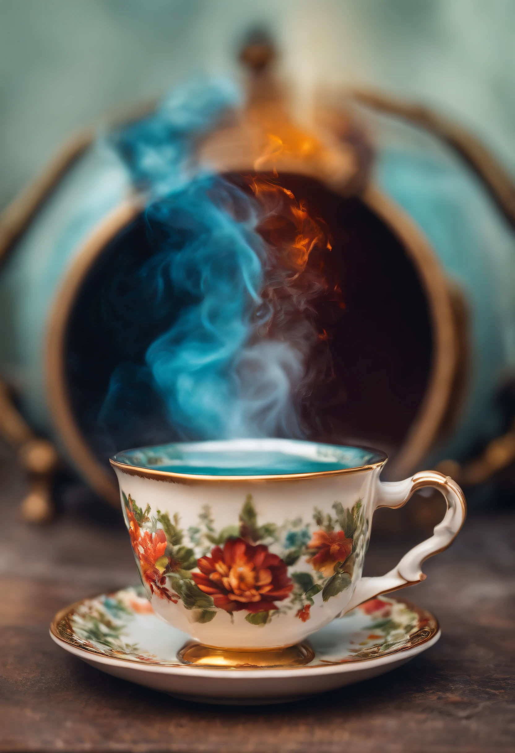 A magical cup of hot water