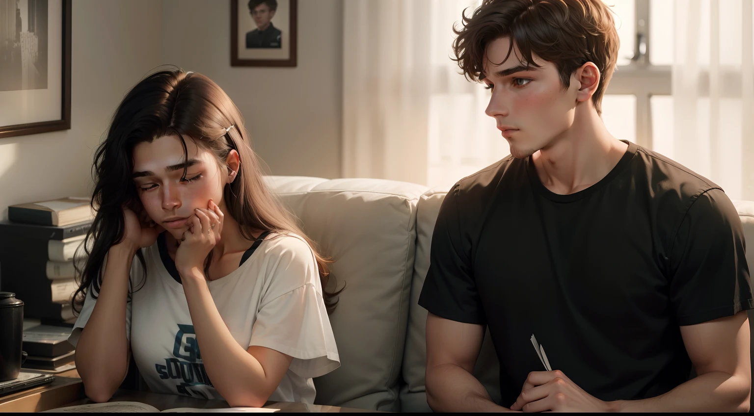 But then, one day, David told his girlfriend that he was moving away. He had gotten a scholarship to a college in another state. I was devastated. I couldn't believe that he was leaving me.