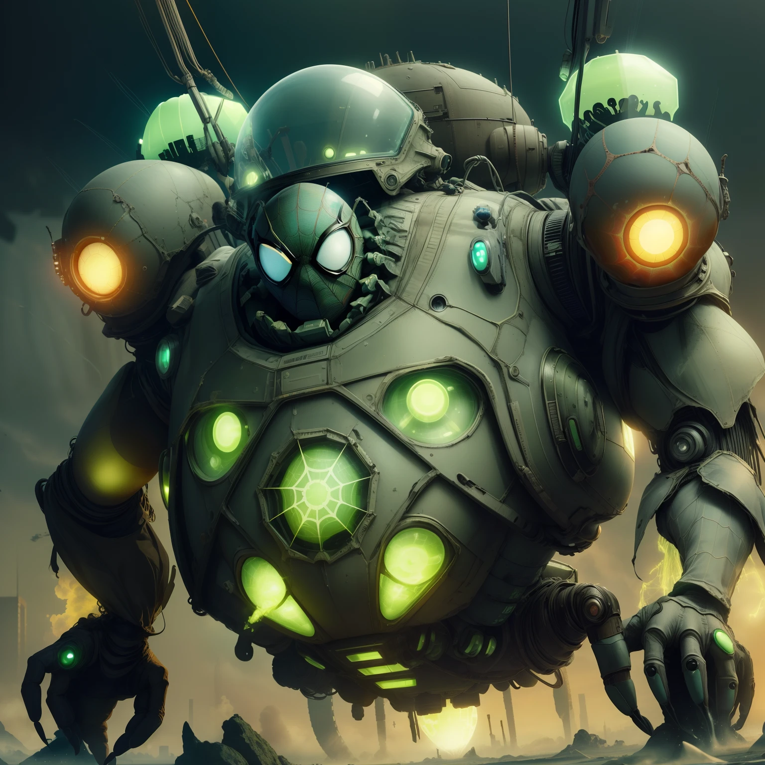 uraniumtech , spider man,radiation , scifi, nuclear , transparent , see-through
vehicle,