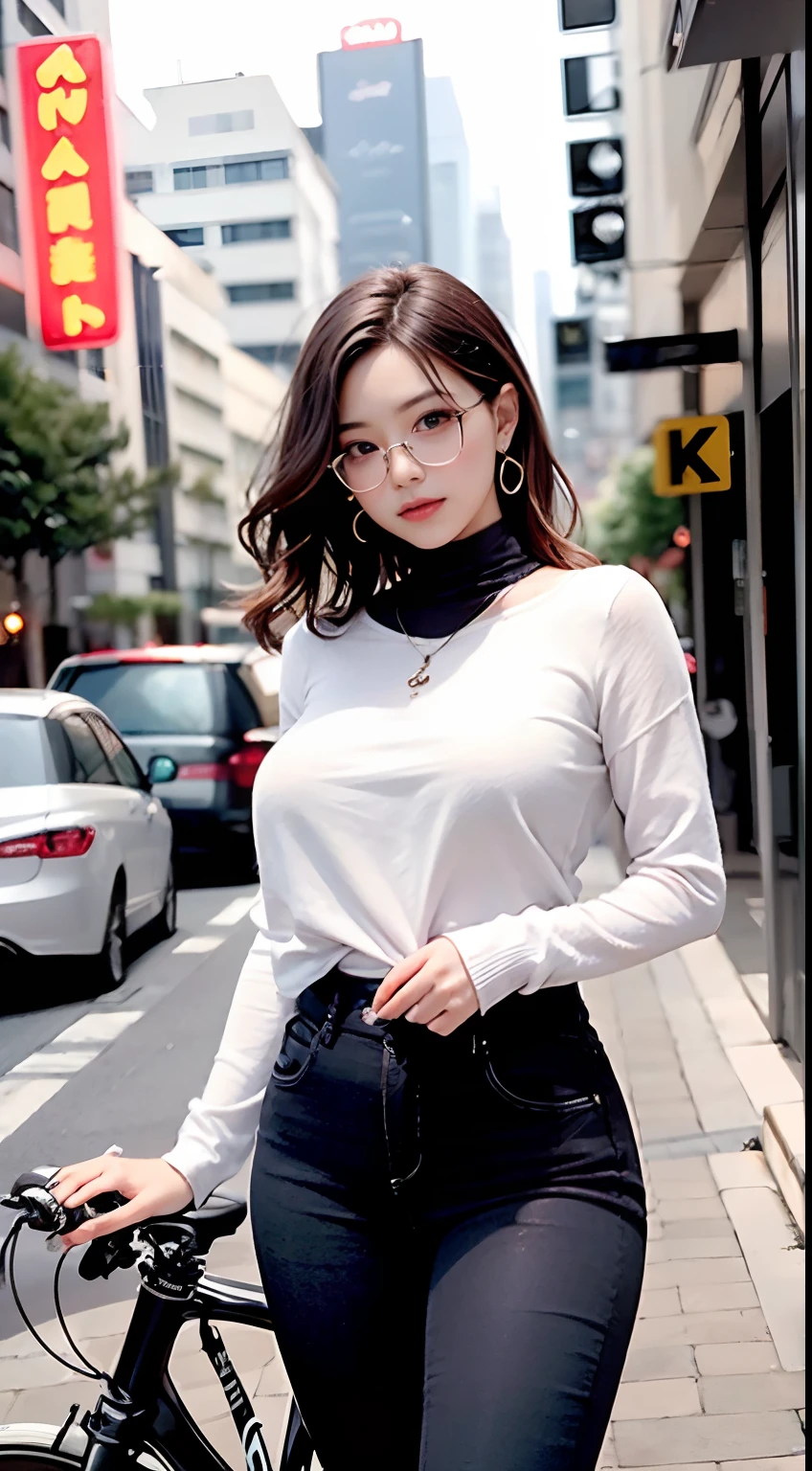 8k, Best quality at best, full-body portrait, Gorgeous Face, pretty face, a 23-year-old woman, Slender body type, tiny boobs, OL Uniform, Office clothes, black tights, outdoor scene, sitting pose, Super mini skirt