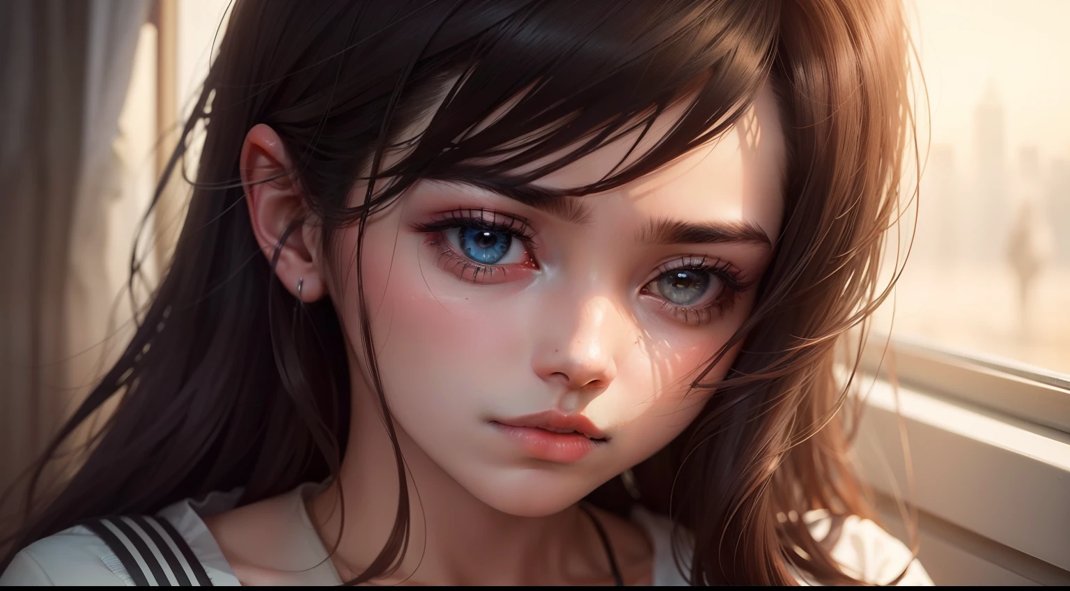 A girl says I begged him not to go. I told him that I loved him and that I couldn't live without him. But he said that he had to go for his future.