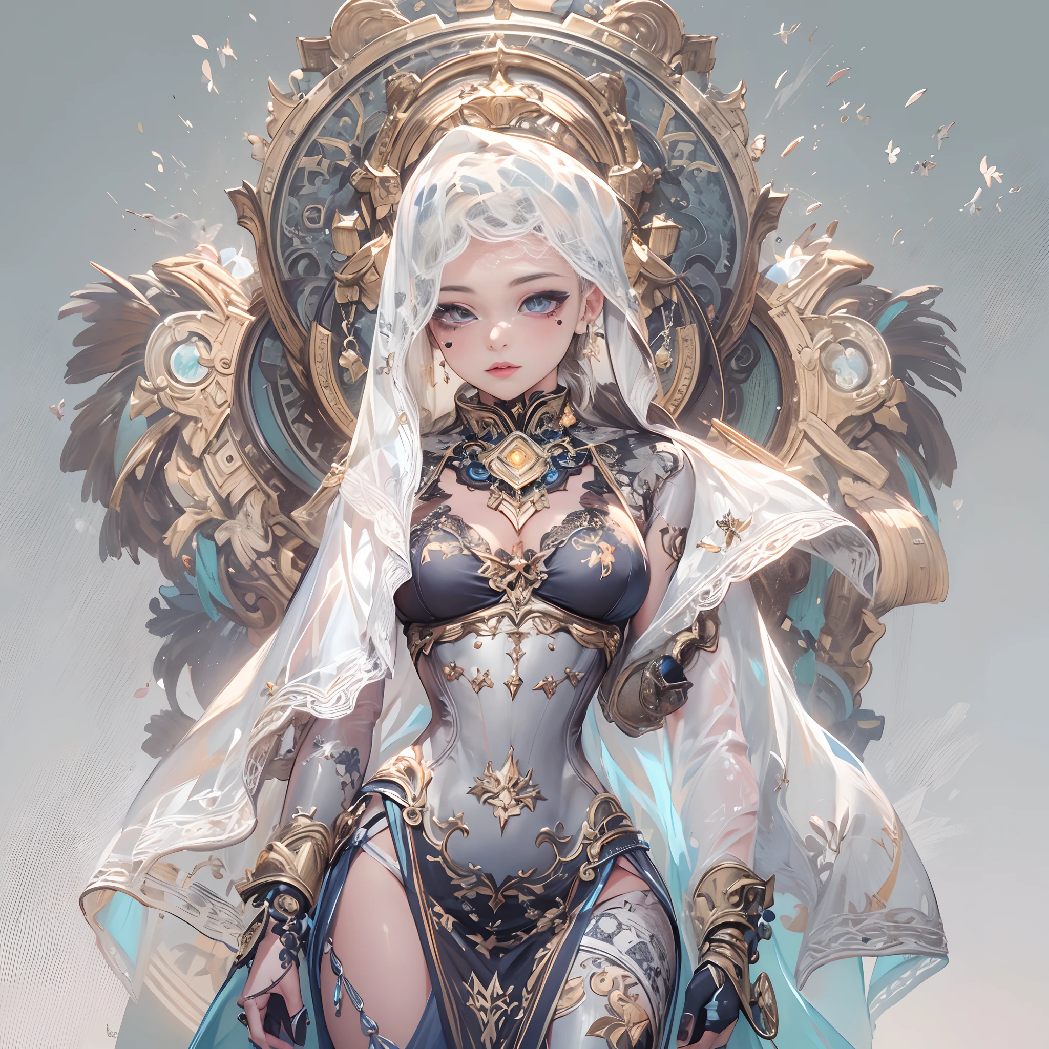 (8k, realistic, attractive, highly detailed),(best quality ,grey skin:1.2, official art, beautiful and aesthetic:1.2),1 girl, solo, single,sculpture limbs, body by marble,woman sculpture(wear crop top)(bangs,short hair),silver skin:1.2,large breast:1.0,(delicate and beautiful),clearly sculpture girl,real,(marble & rock sculpture),best anatomy,from front, professional pose,(),open legs, spread legs,girl statue, white seamless background,(crack:1.3), plate,marbles-made limbs:1.3, cinematic lighting, science fiction,oc render, RTX, masterpiece, super detailed, Illumination, futuristic lighting
