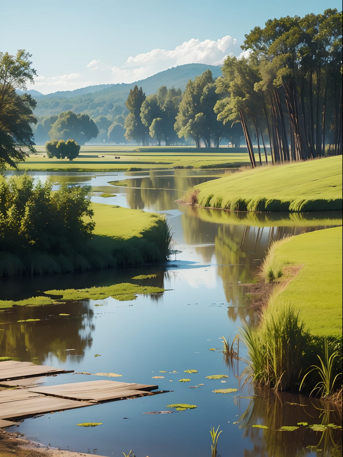 wetlands landscape