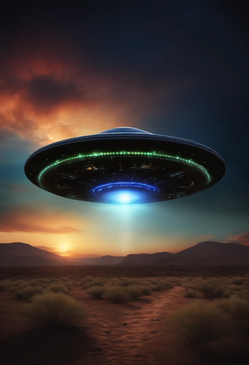 Ufo, prehistory, dinossauros, ultra-realista